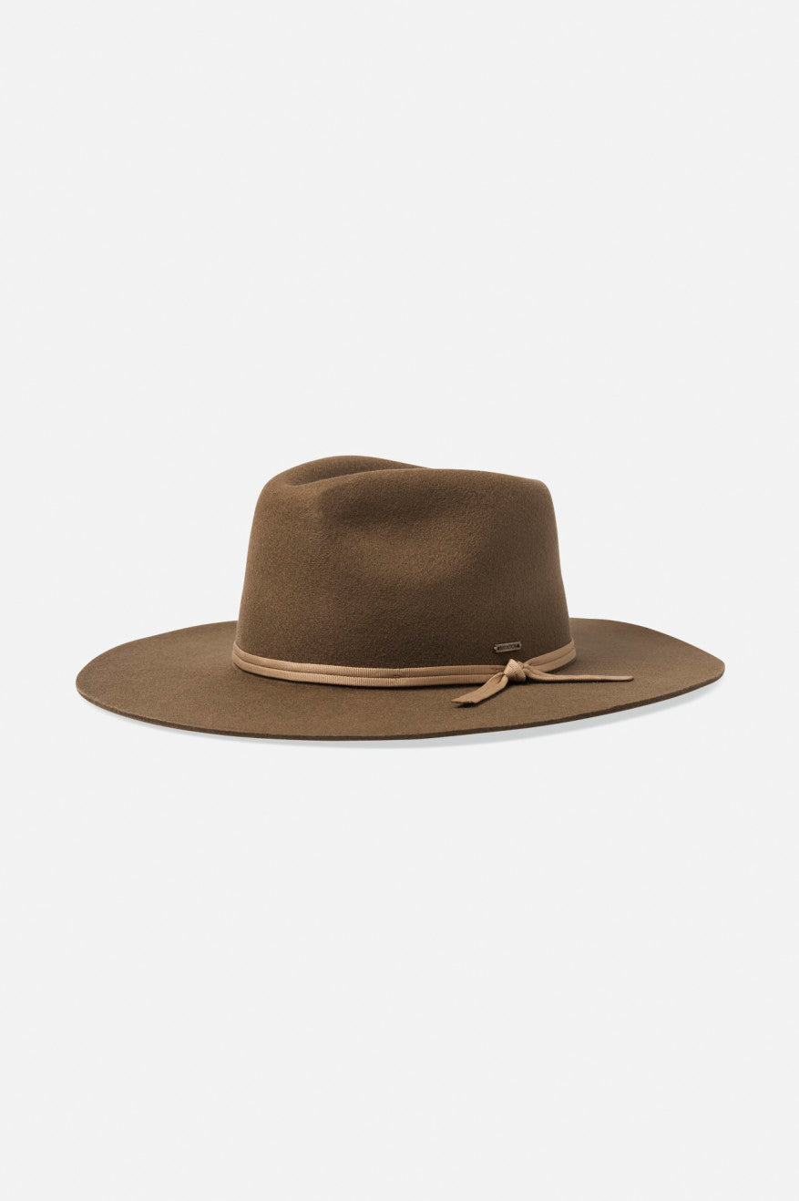 Beige Men's Brixton Cohen Cowboy Hats | 795024-ECX