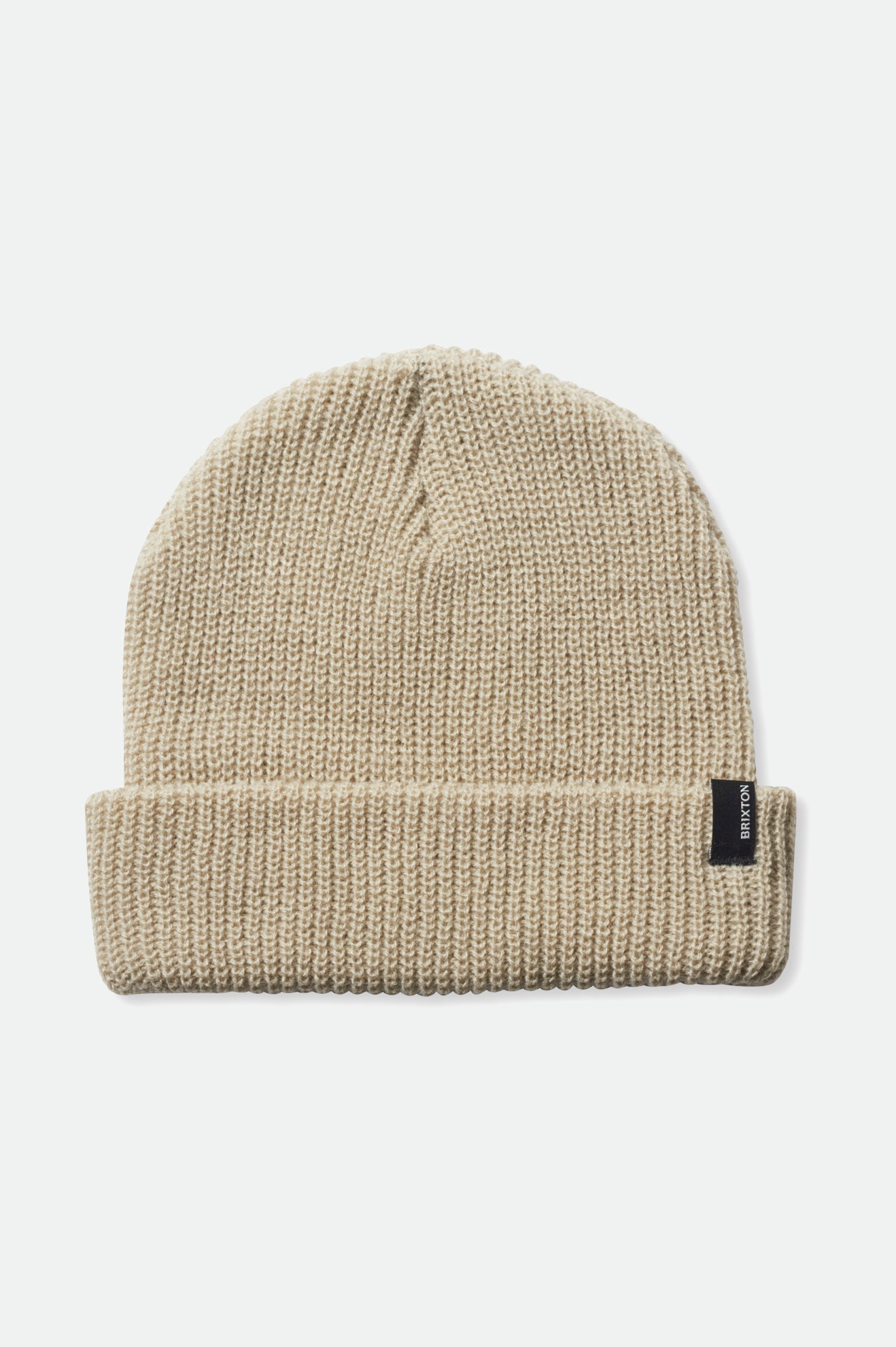 Beige Men's Brixton Heist Beanie | 736510-UQL