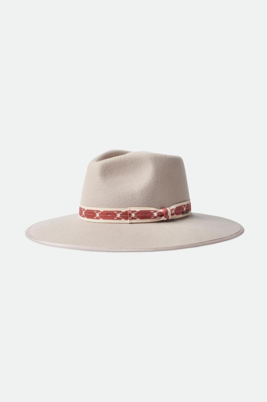 Beige Men's Brixton Jo Rancher Hats | 684527-JZT