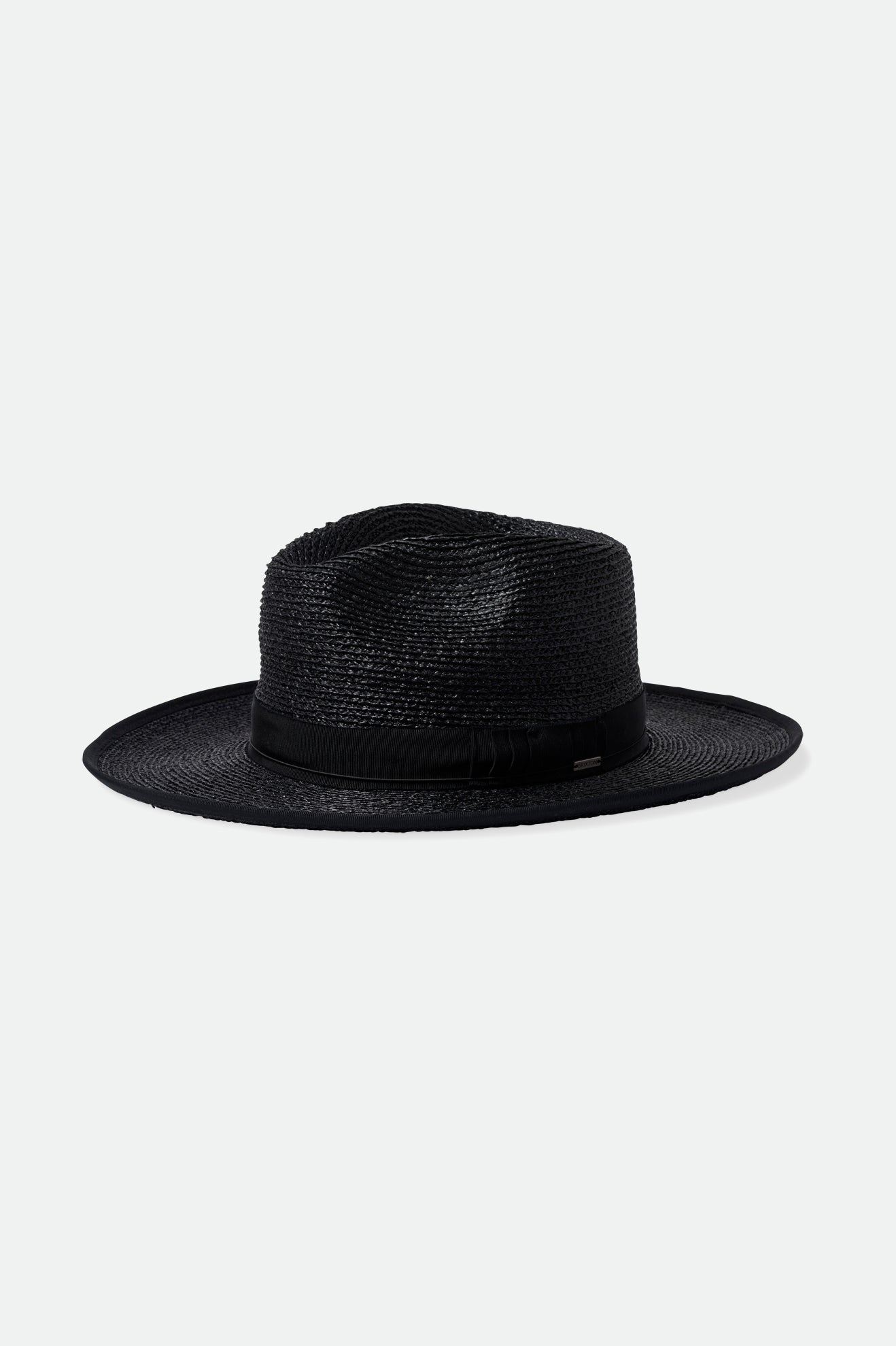 Black / Black Men's Brixton Reno Hats | 175638-QUL