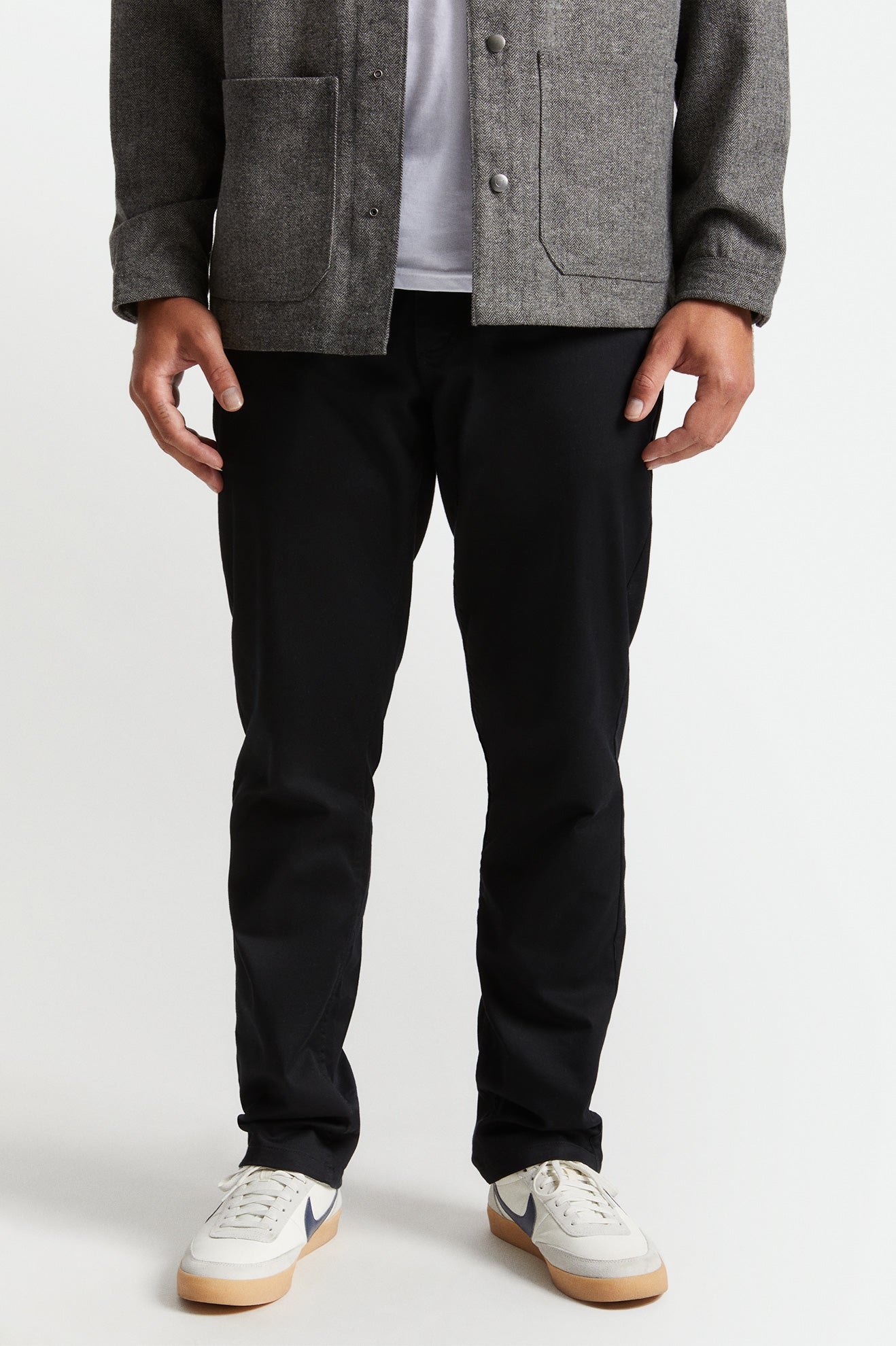 Black Men's Brixton Choice Chino Pants | 615830-GJV