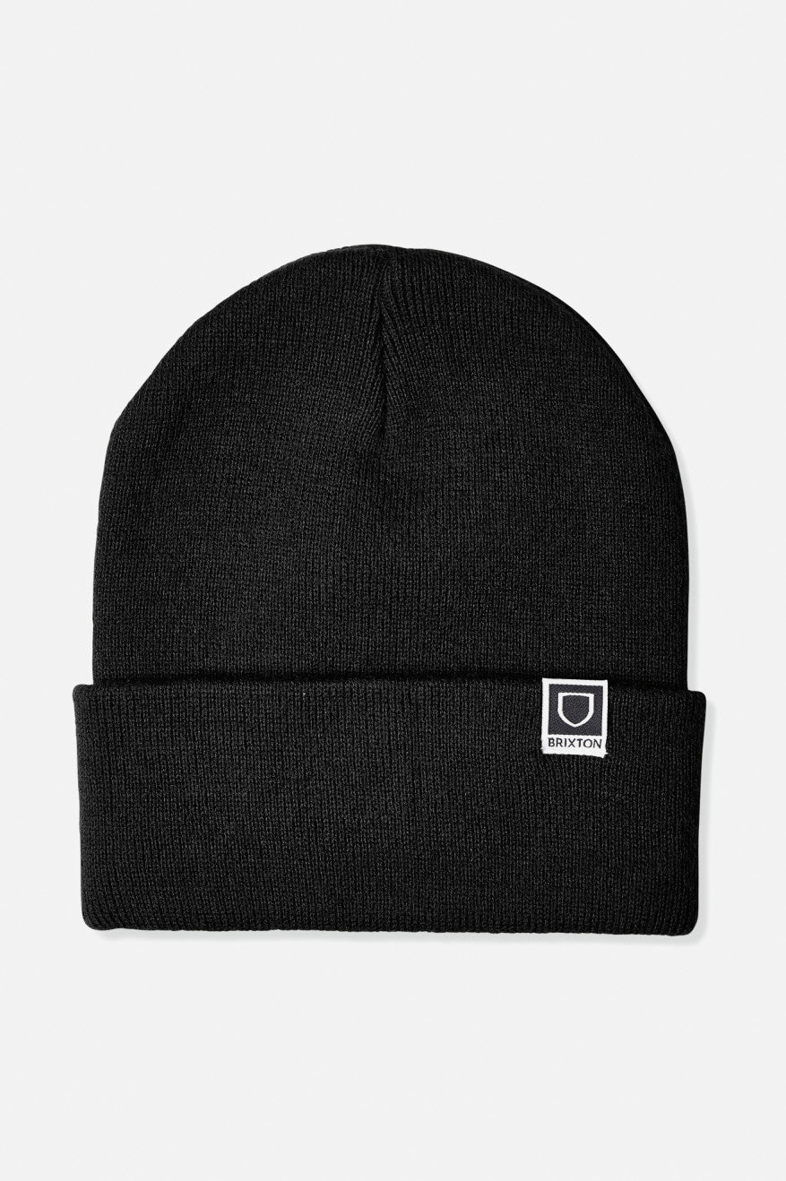 Black Men's Brixton Harbor Beta Watch Cap Beanie | 936708-SBD