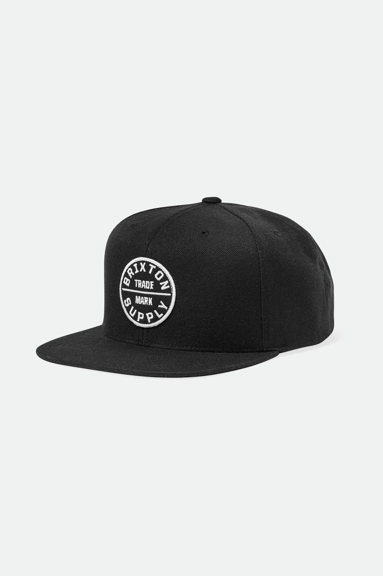 Black Men's Brixton Oath III Caps | 045279-RBO