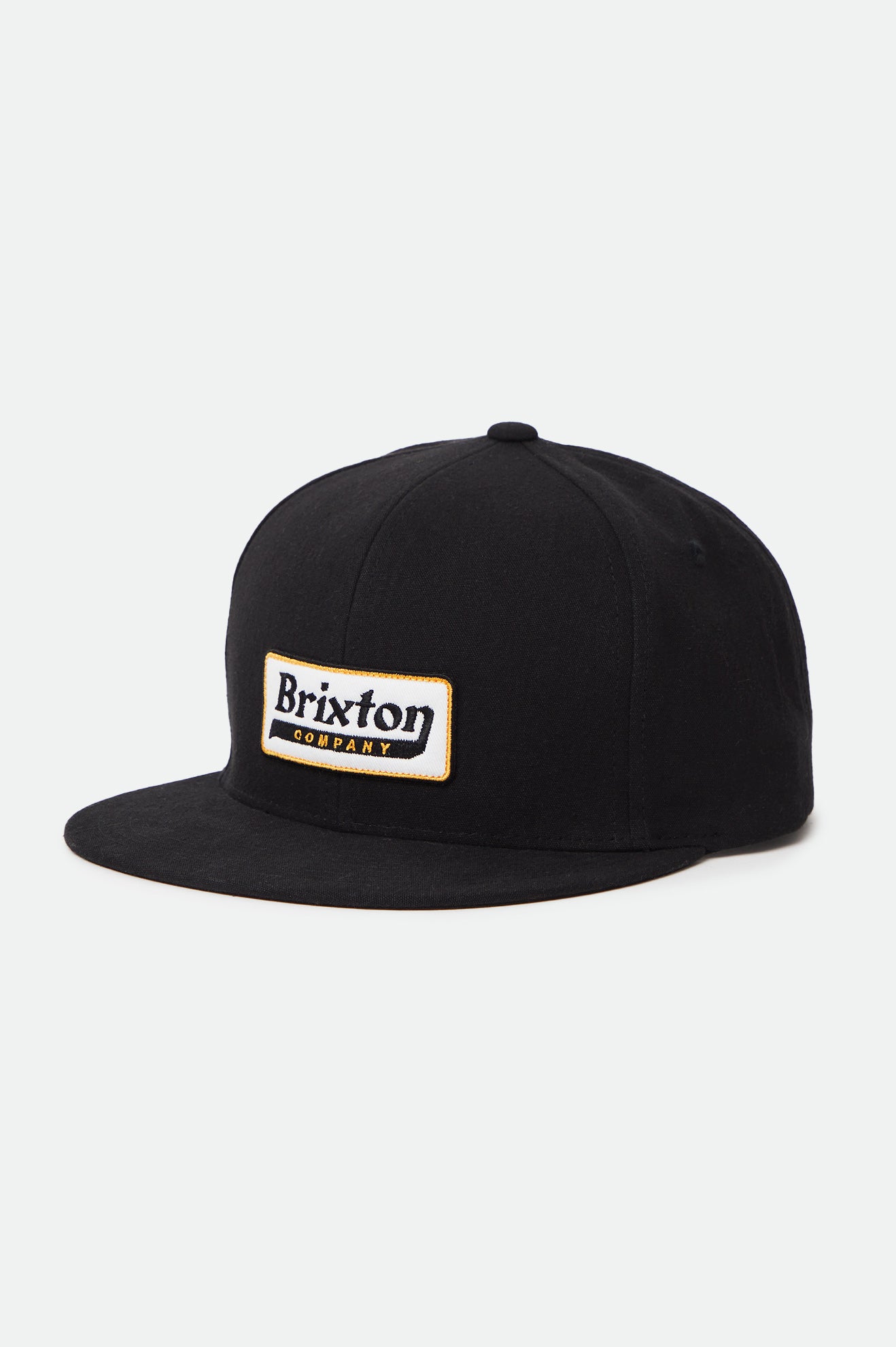 Black Men's Brixton Steadfast HP Caps | 521794-KGI