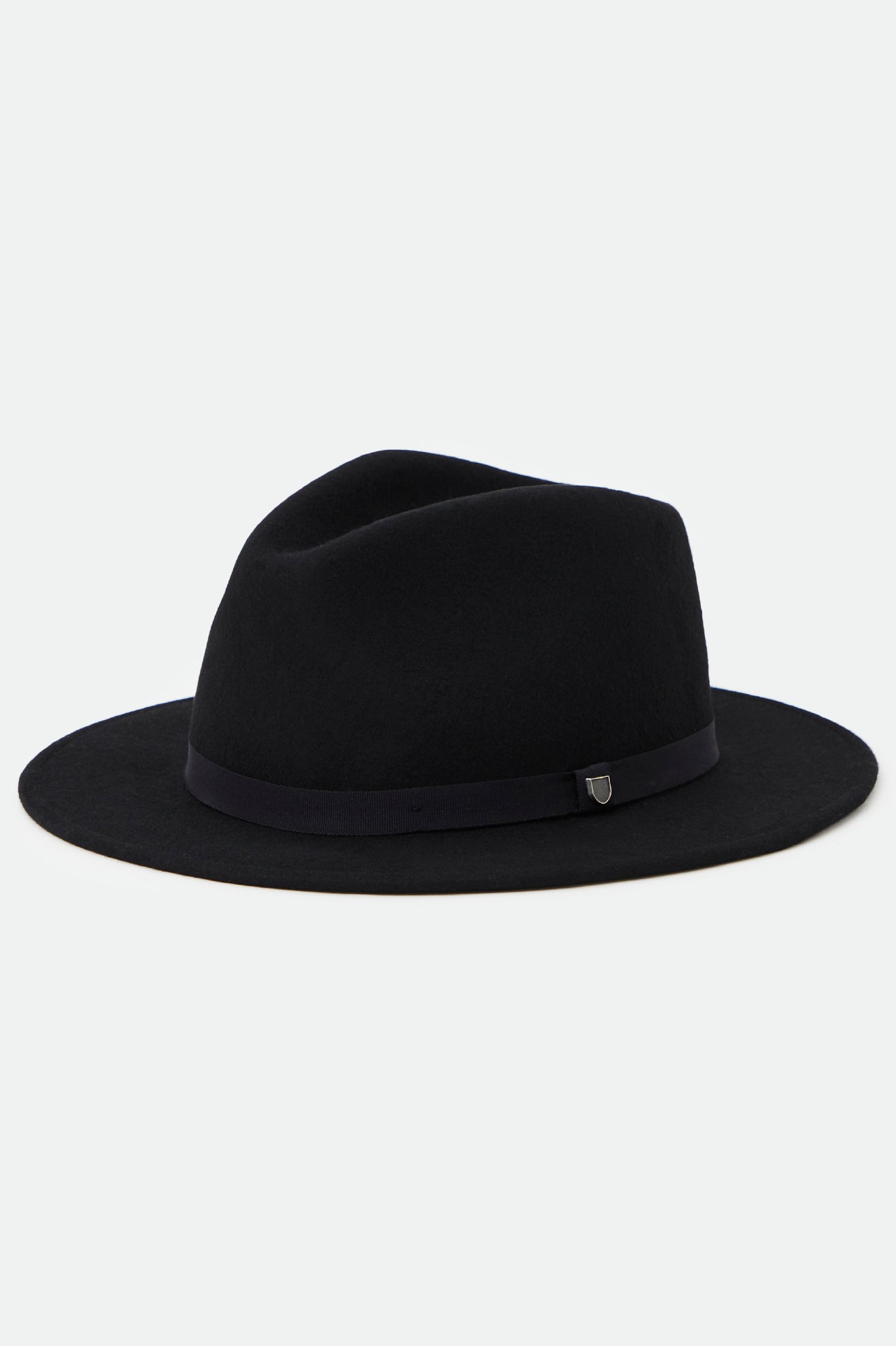 Black Women's Brixton Messer Packable Fedora Fedoras | 385670-SXM