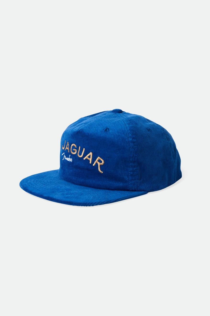 Blue Men's Brixton Fender Jaguar Contour MP Caps | 041293-WGC