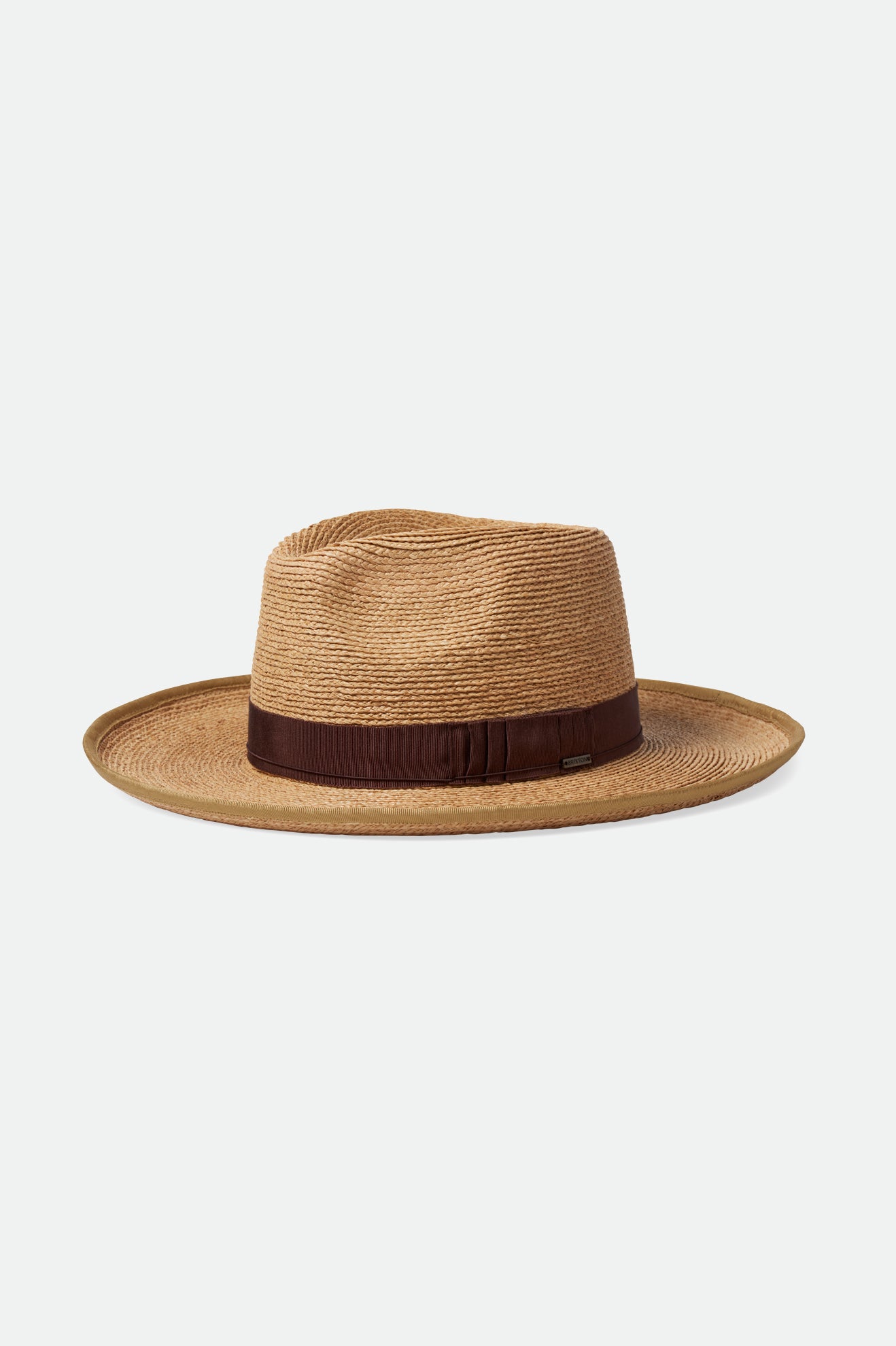 Brown Men's Brixton Reno Straw Hats | 425069-LCP