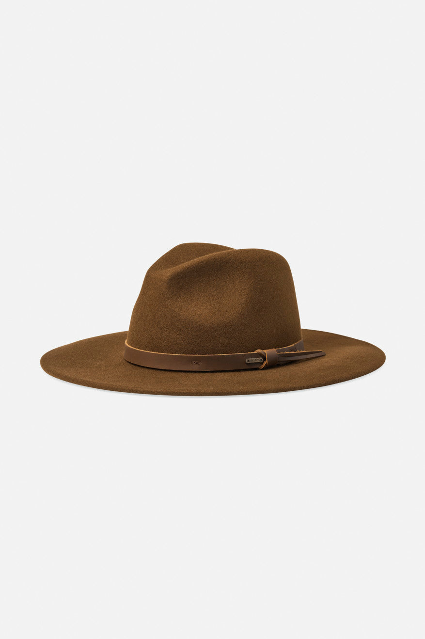 Coffee Men's Brixton Field Proper Hats | 239418-MIJ