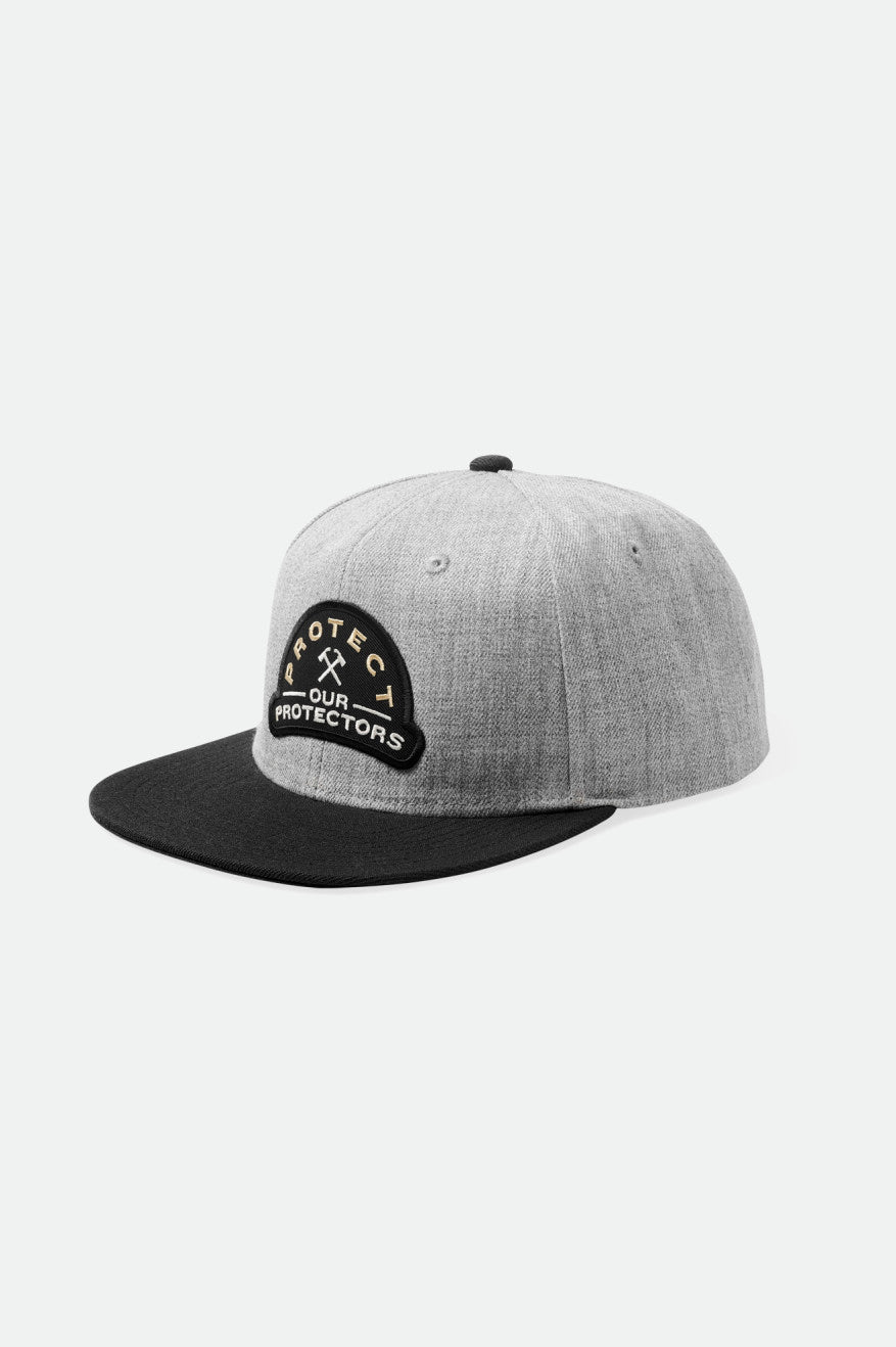 Light Grey / Black Men's Brixton Coors Protector MP Caps | 832564-OVF