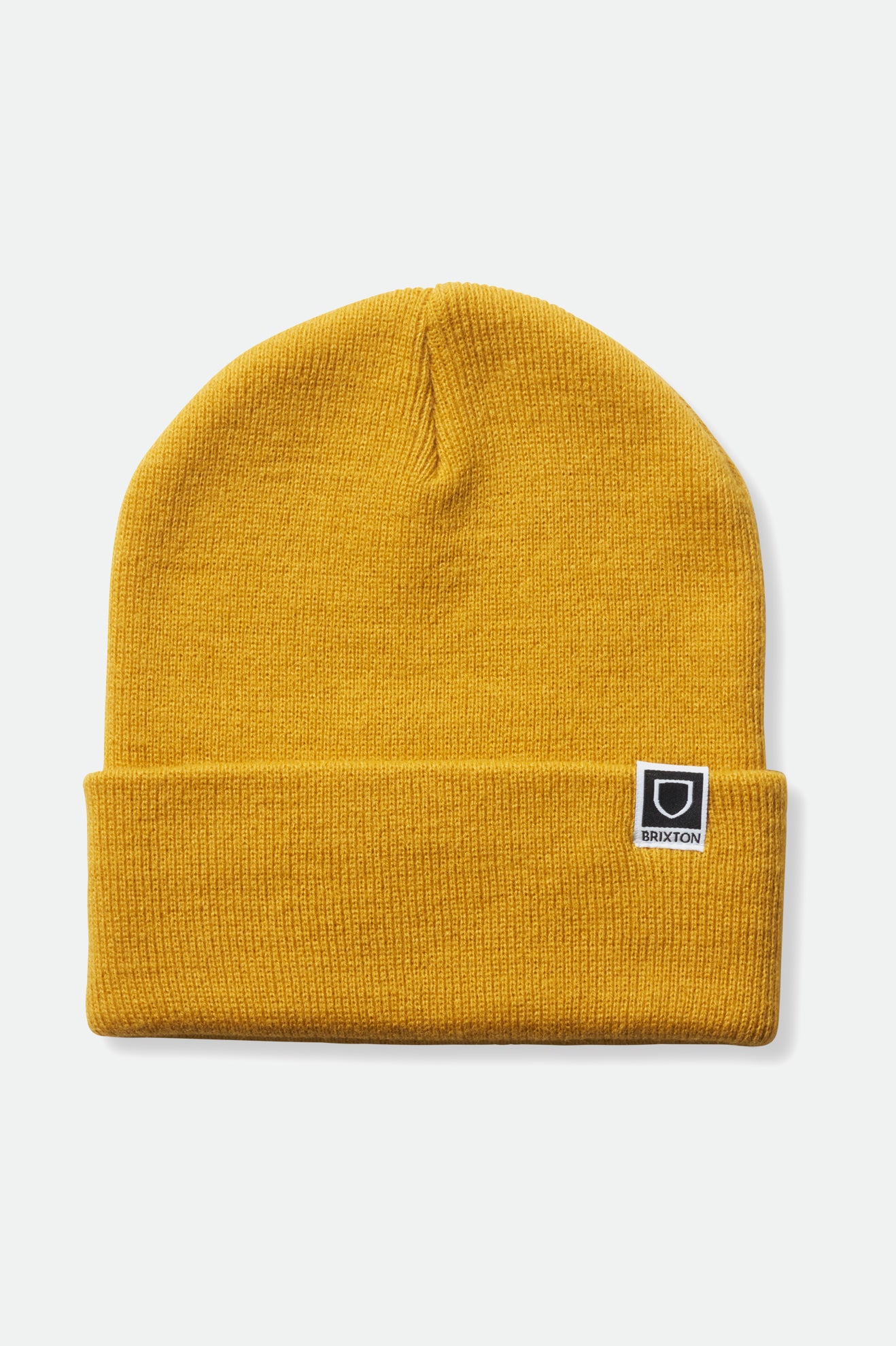 Mustard Men's Brixton Harbor Beta Watch Cap Beanie | 493780-LTM