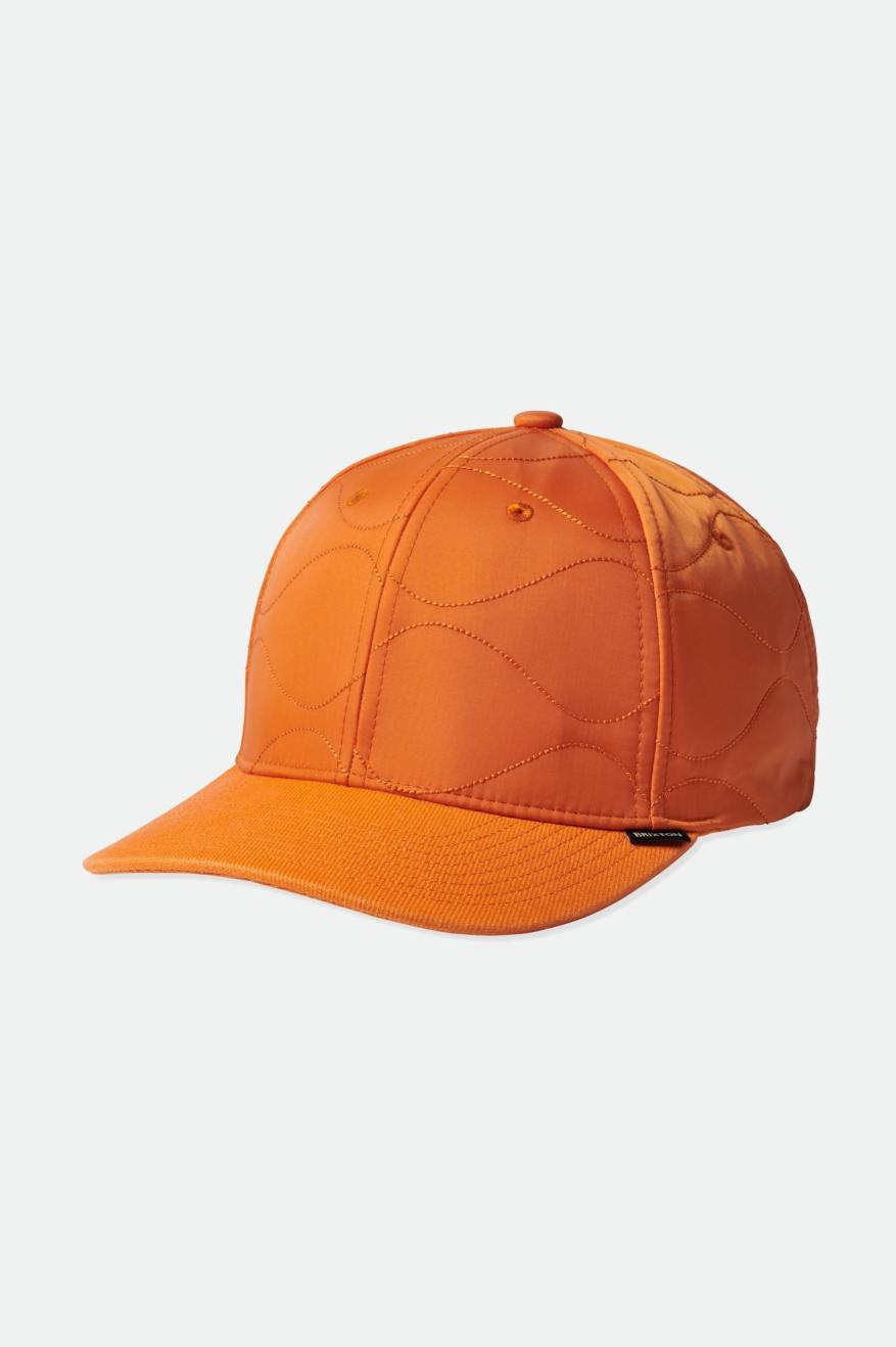 Orange Men's Brixton Abraham NetPlus MP Tactical Hat Caps | 146802-XSD