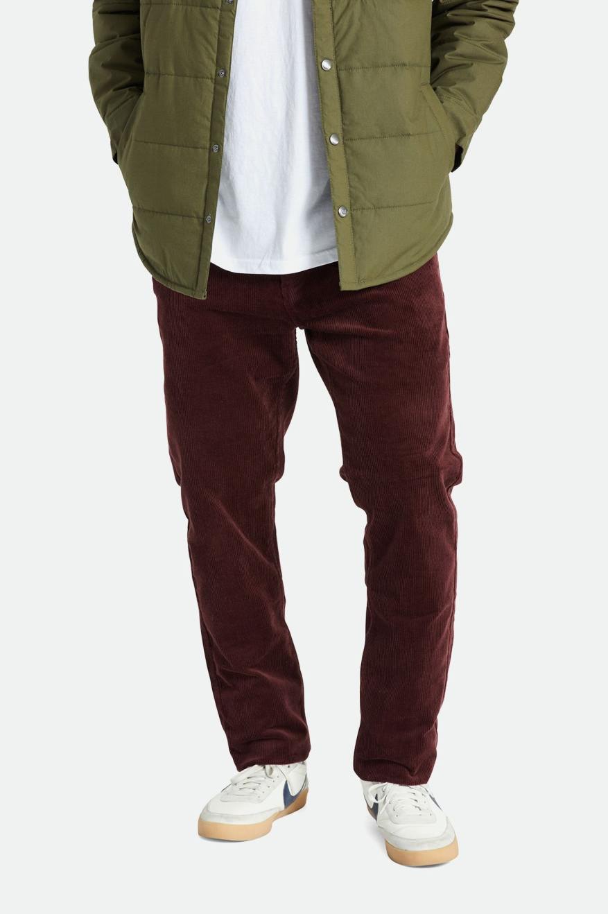 Red Men's Brixton Choice Chino Regular Pants | 963415-HCI