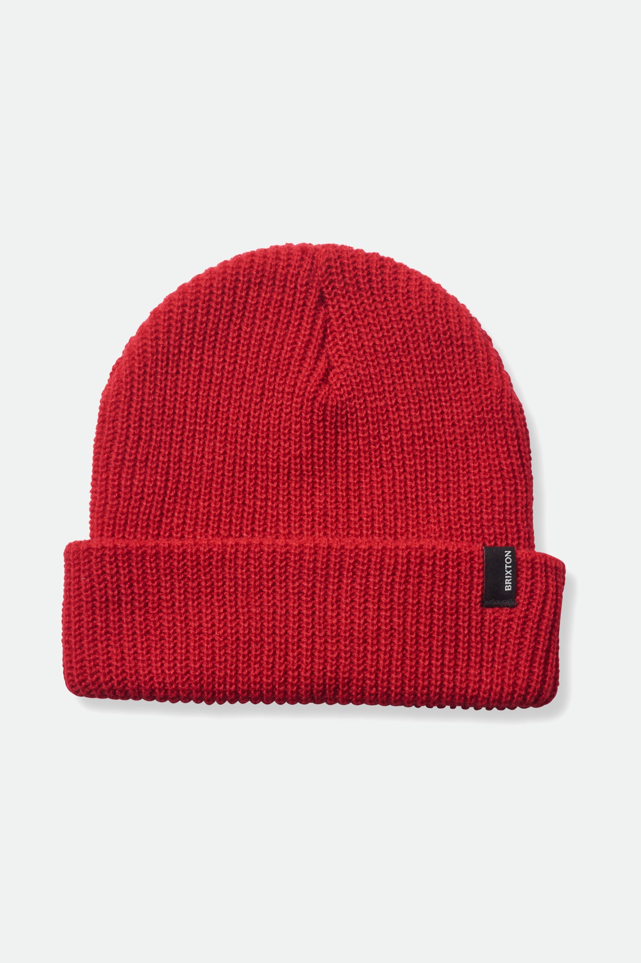 Red Men's Brixton Heist Beanie | 401859-KQZ