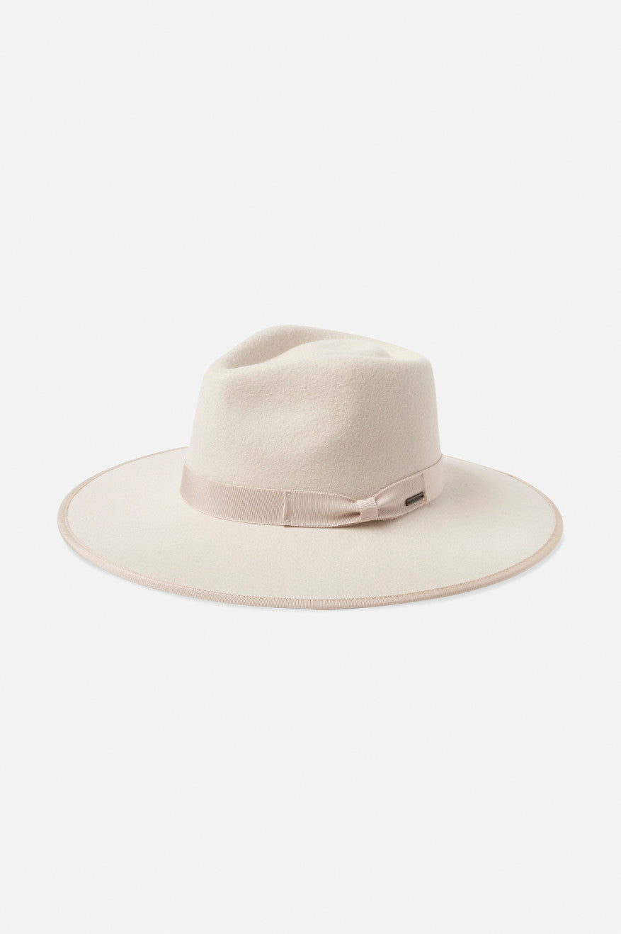 White Women's Brixton Jo Rancher Hat Hats | 906241-ZAW