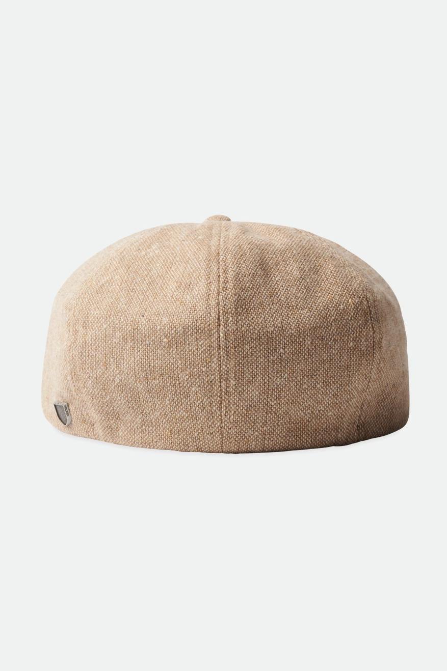 Beige Men's Brixton Brood Snap Hats | 249530-SFE