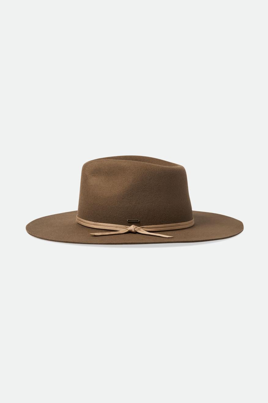 Beige Men's Brixton Cohen Cowboy Hats | 795024-ECX