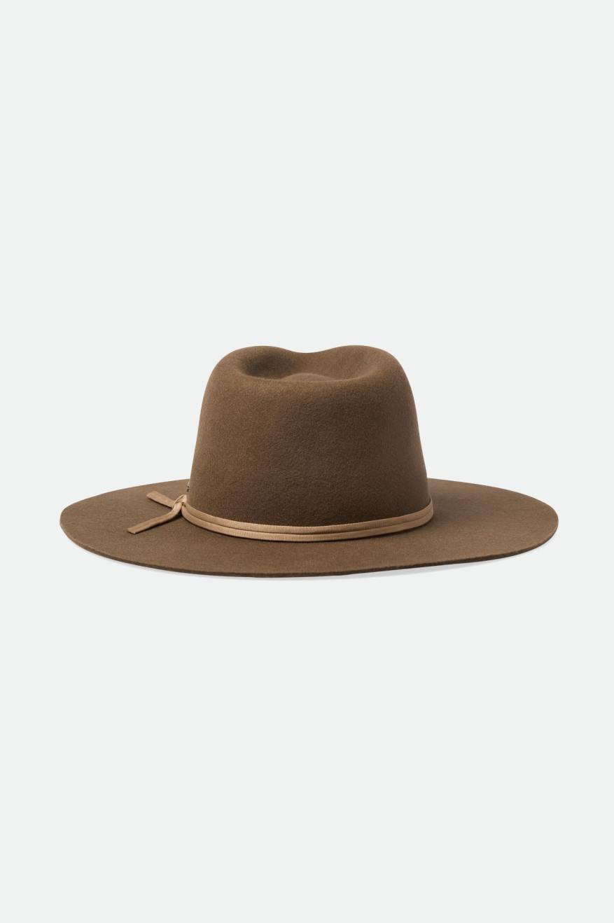 Beige Men's Brixton Cohen Cowboy Hats | 795024-ECX