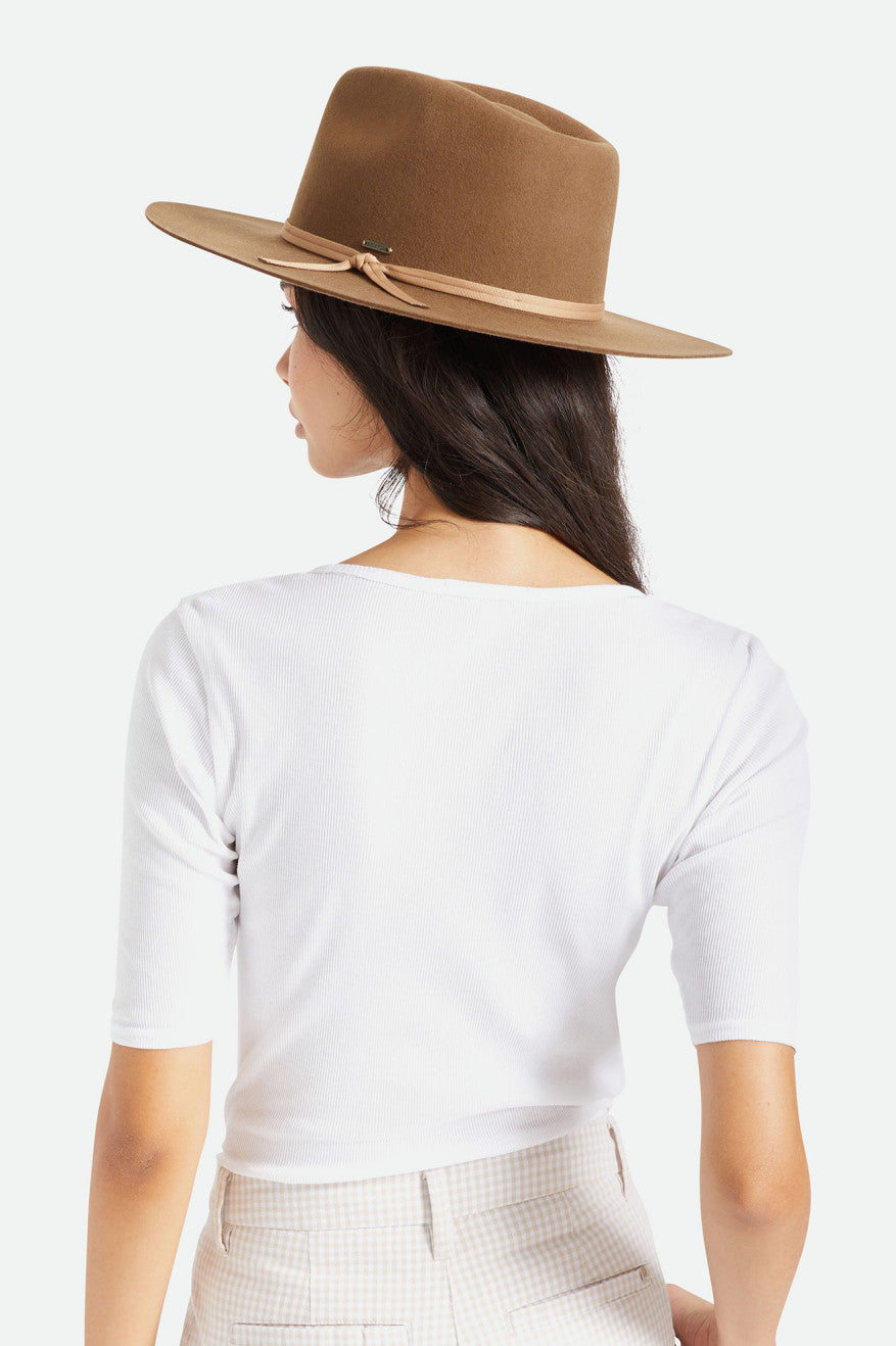 Beige Men's Brixton Cohen Cowboy Hats | 795024-ECX