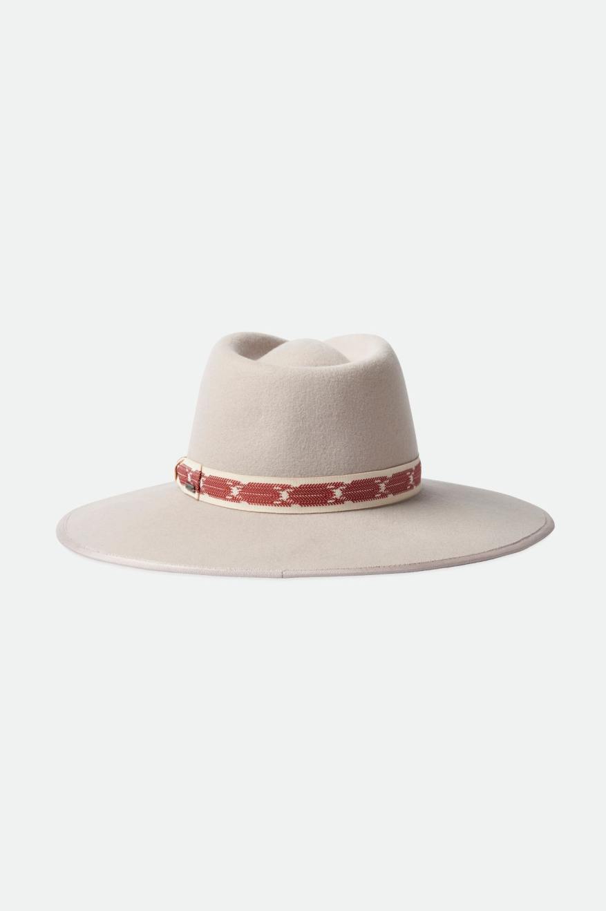 Beige Men's Brixton Jo Rancher Hats | 684527-JZT