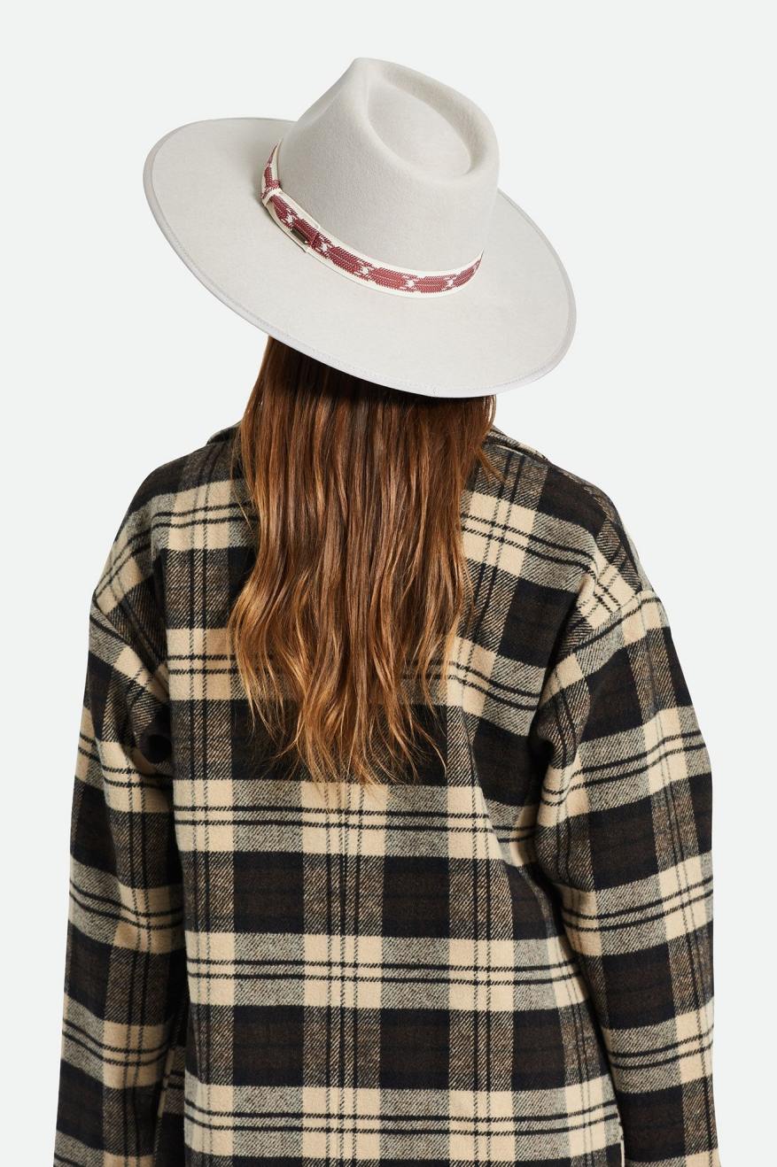 Beige Men's Brixton Jo Rancher Hats | 684527-JZT