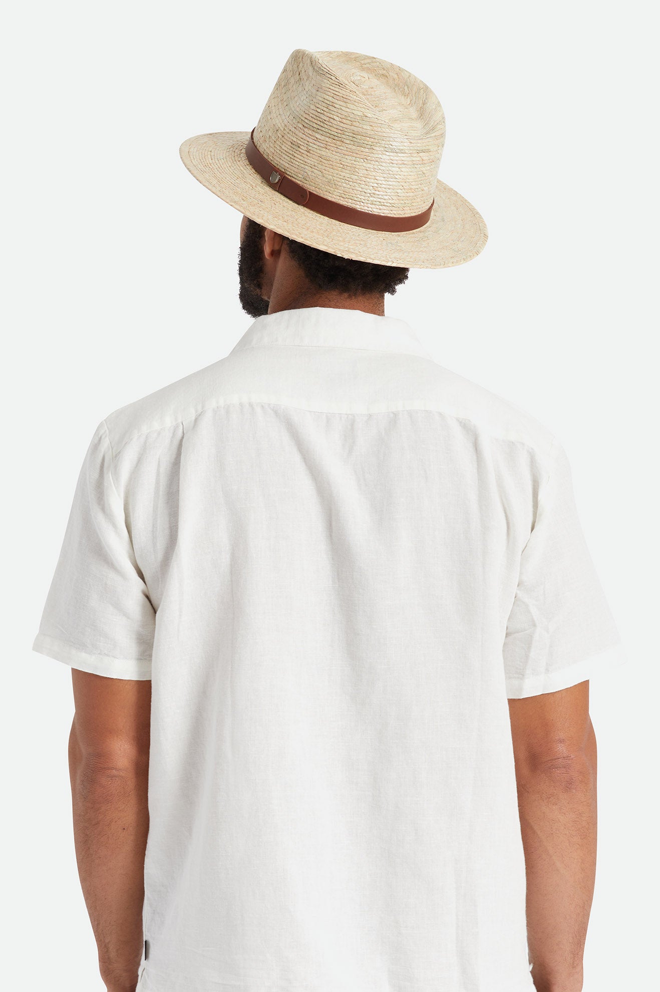 Beige Men's Brixton Messer Hats | 036412-GXM