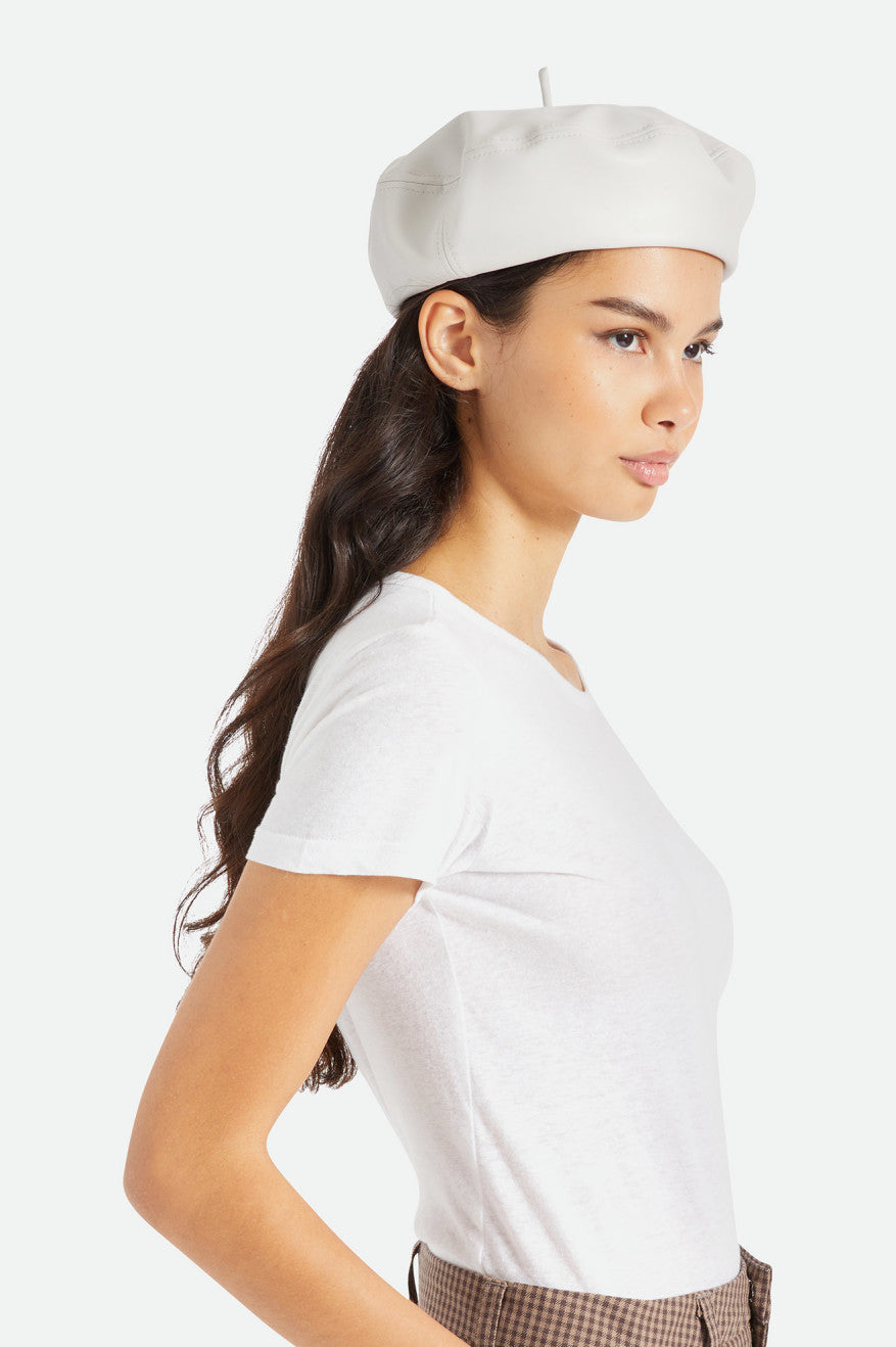 Beige Women's Brixton Audrey II Beret Hats | 362491-YWG