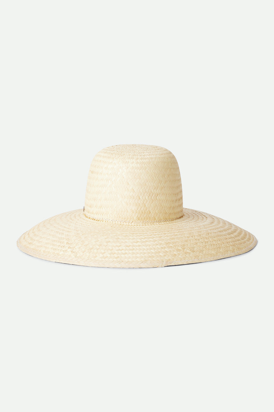 Beige Women's Brixton Janae Sun Hat Hats | 471062-DVZ