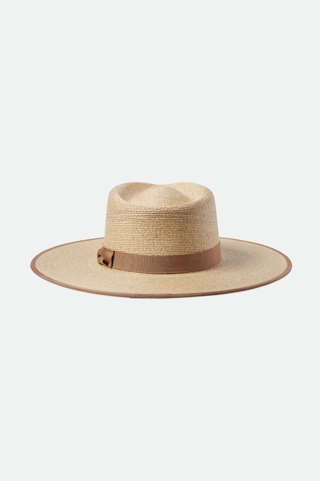 Beige Women's Brixton Jo Rancher Straw Hats | 094368-PXO