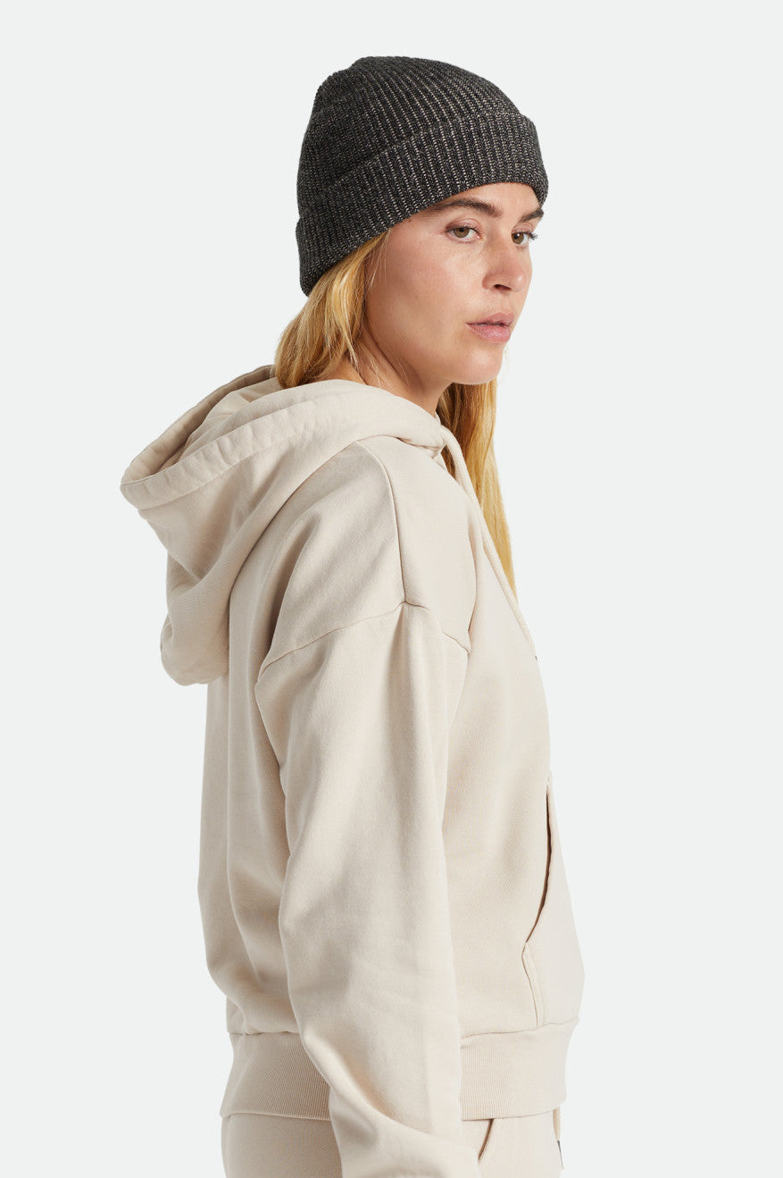 Black / Beige Men's Brixton Heist Beanie | 523108-GQX