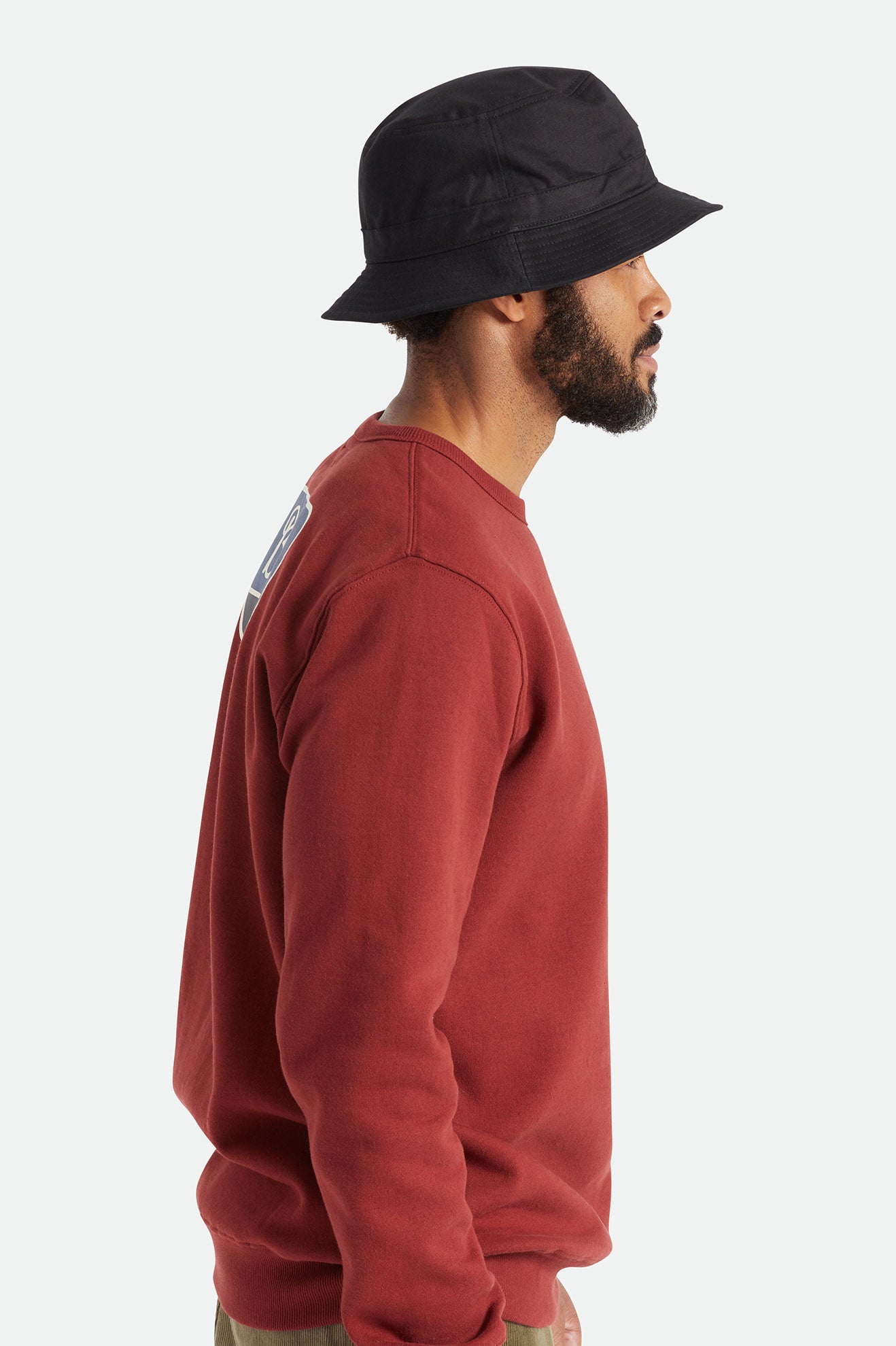 Black Men's Brixton Beta Packable Hats | 289501-EZB