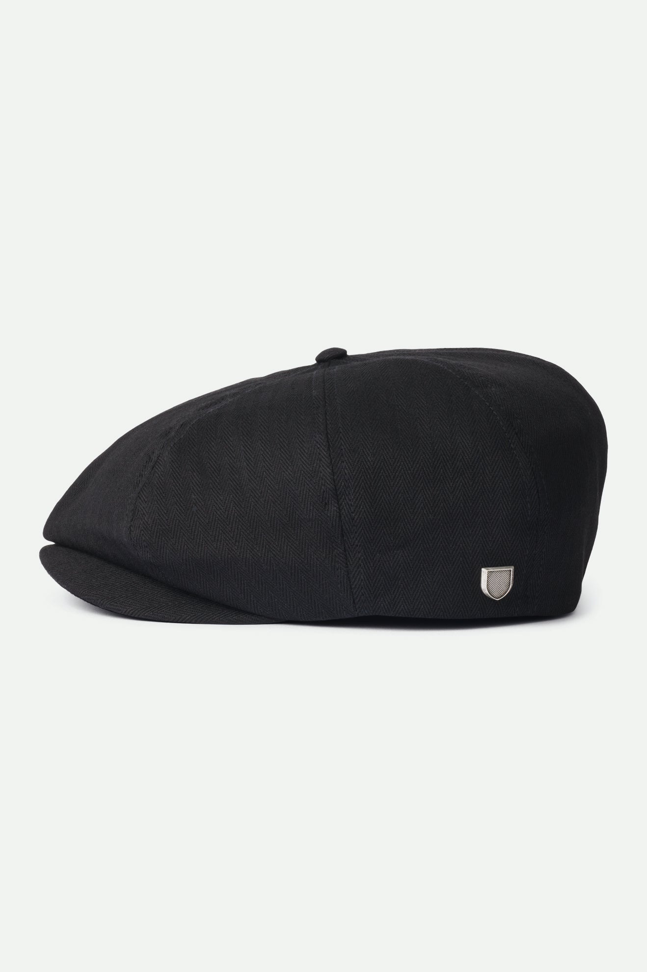 Black Men's Brixton Brood Snap Hats | 576103-TQY