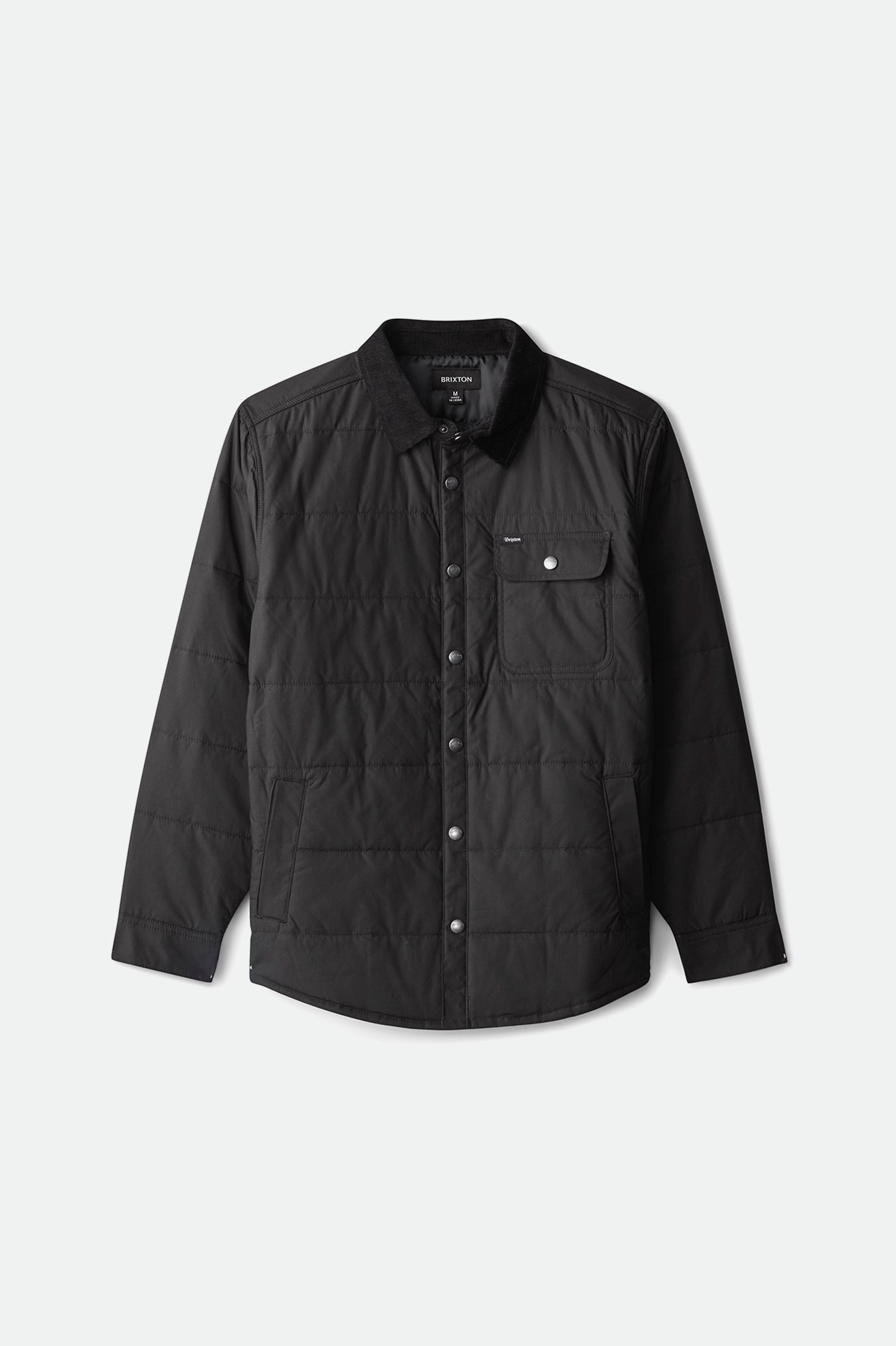 Black Men's Brixton Cass Jackets | 826793-ATV