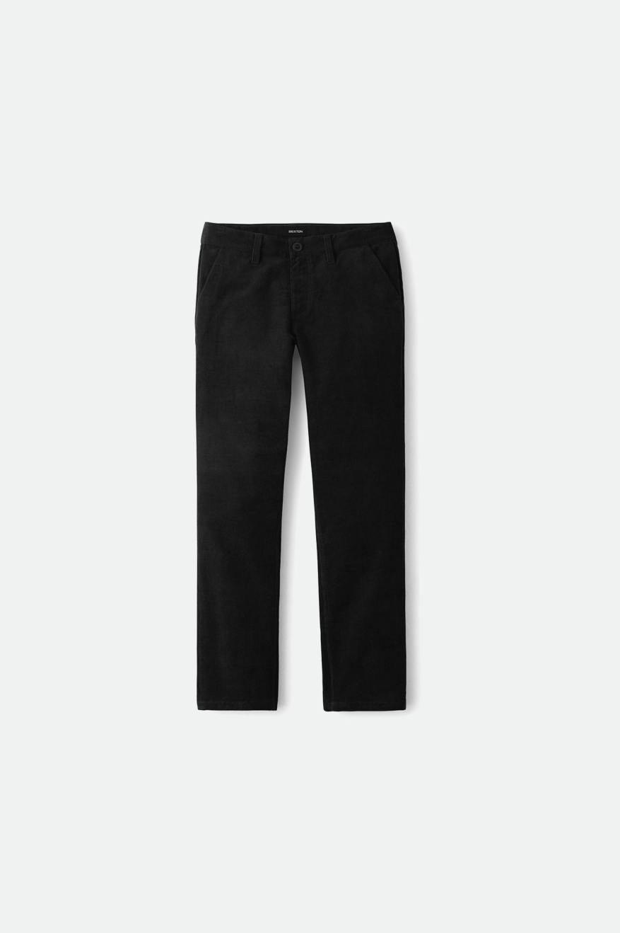 Black Men's Brixton Choice Chino Regular Pants | 327648-XUT