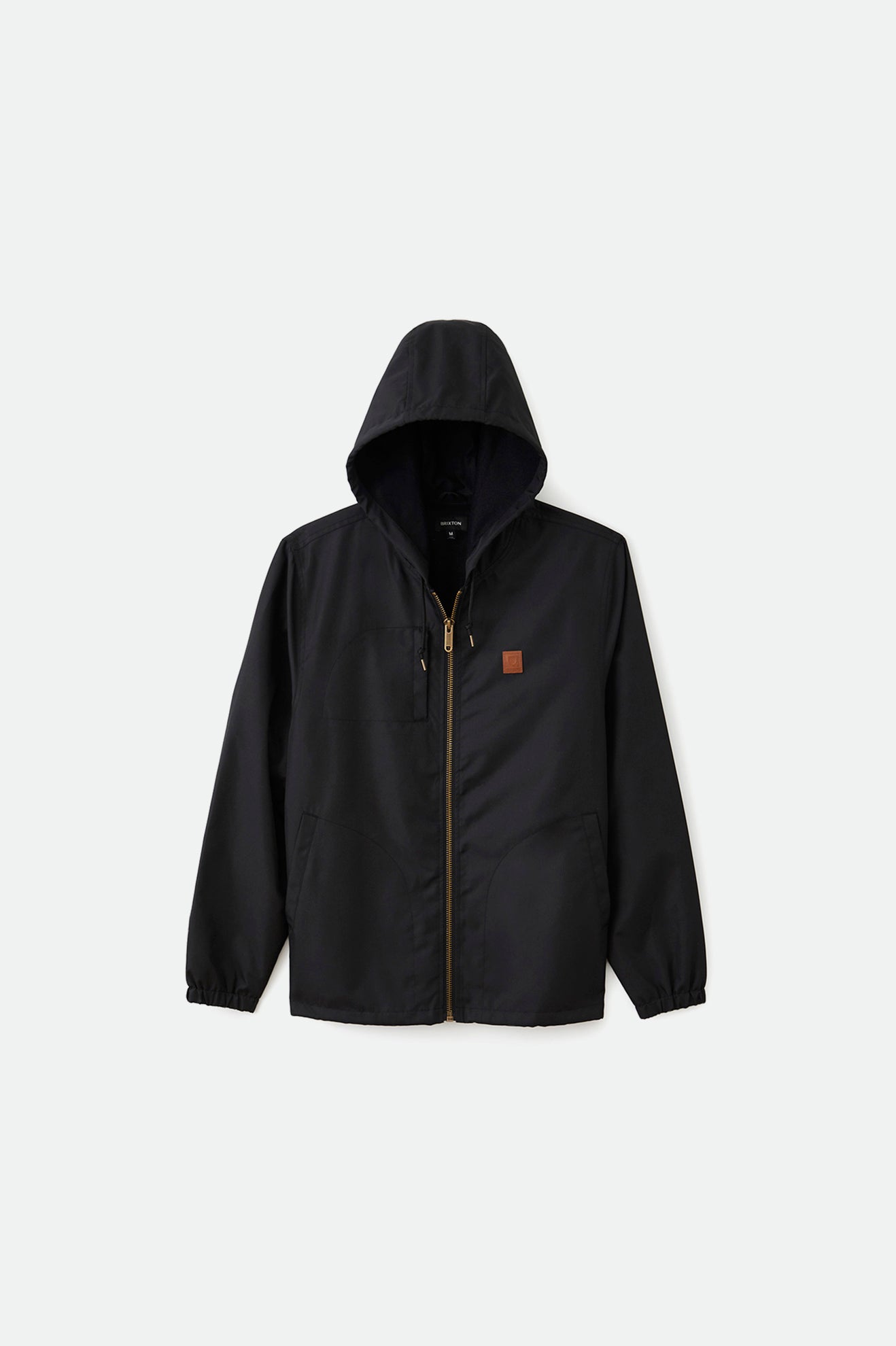 Black Men's Brixton Claxton Beta Zip Jackets | 602794-OVH