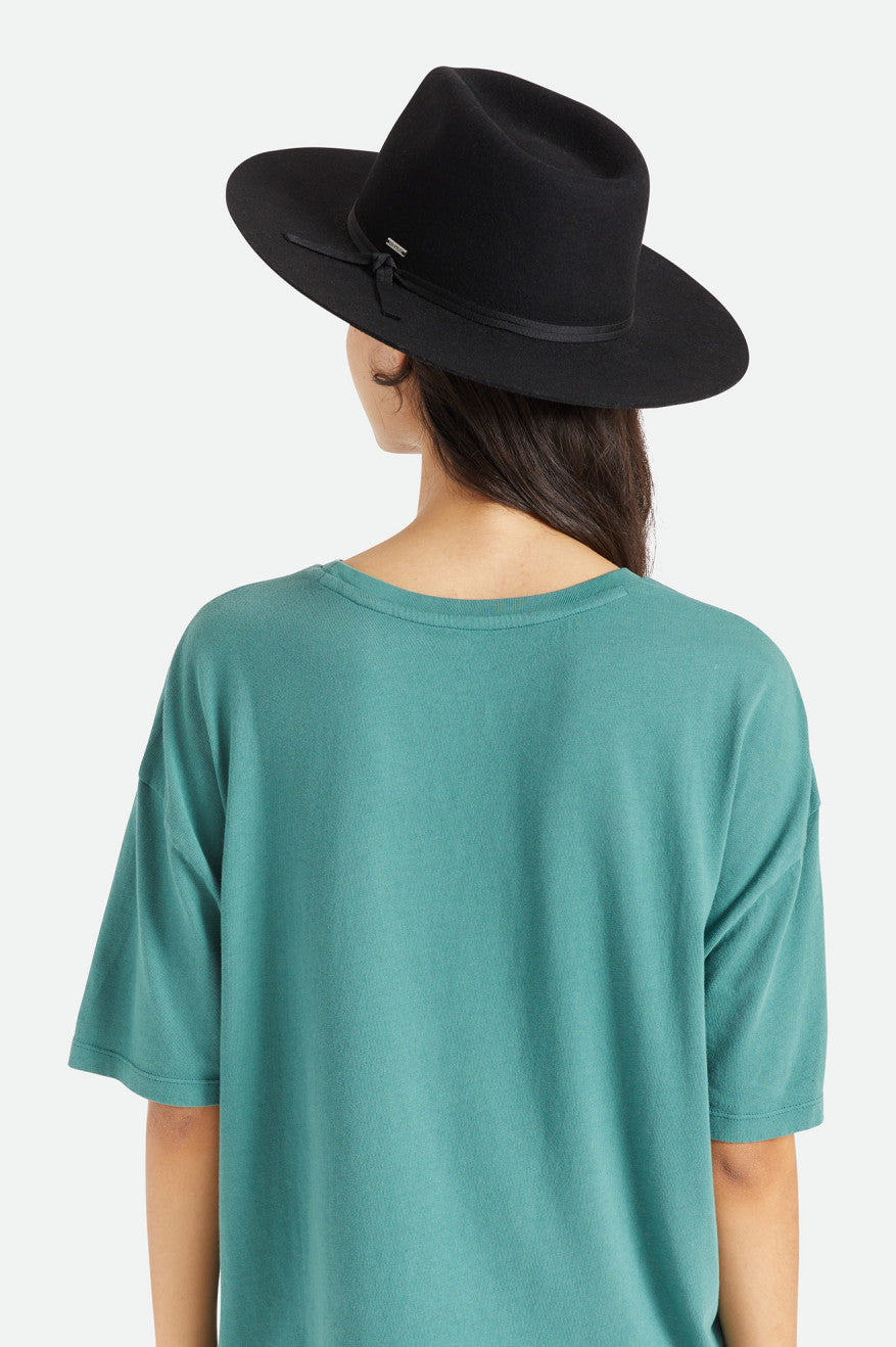 Black Men's Brixton Cohen Cowboy Hats | 315670-FCQ