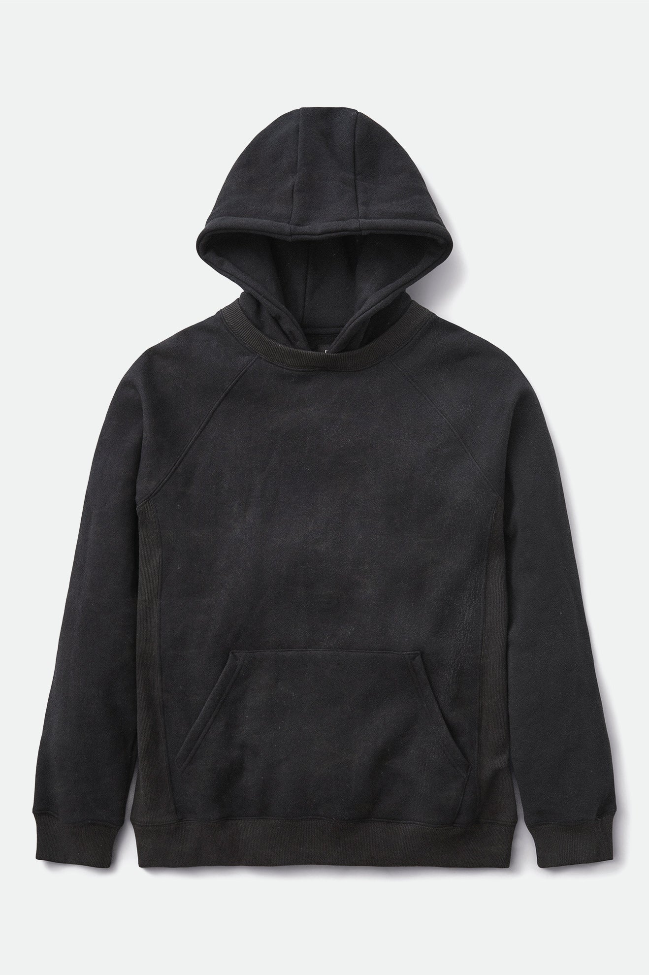 Black Men's Brixton Cooper Reserve Raglan Hoodie | 894631-YRH