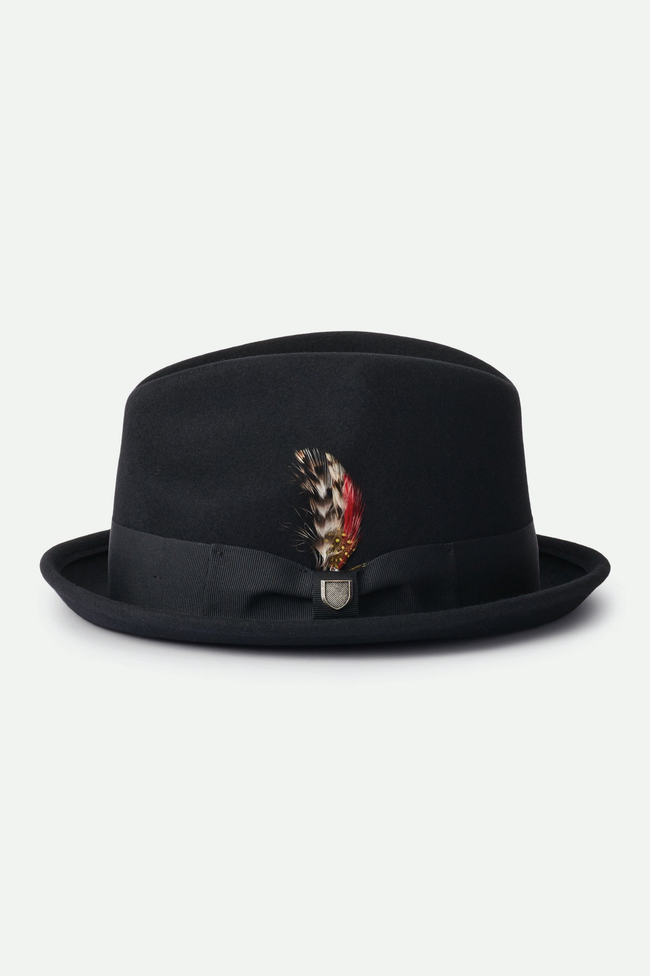 Black Men's Brixton Gain Fedoras | 235748-UKL