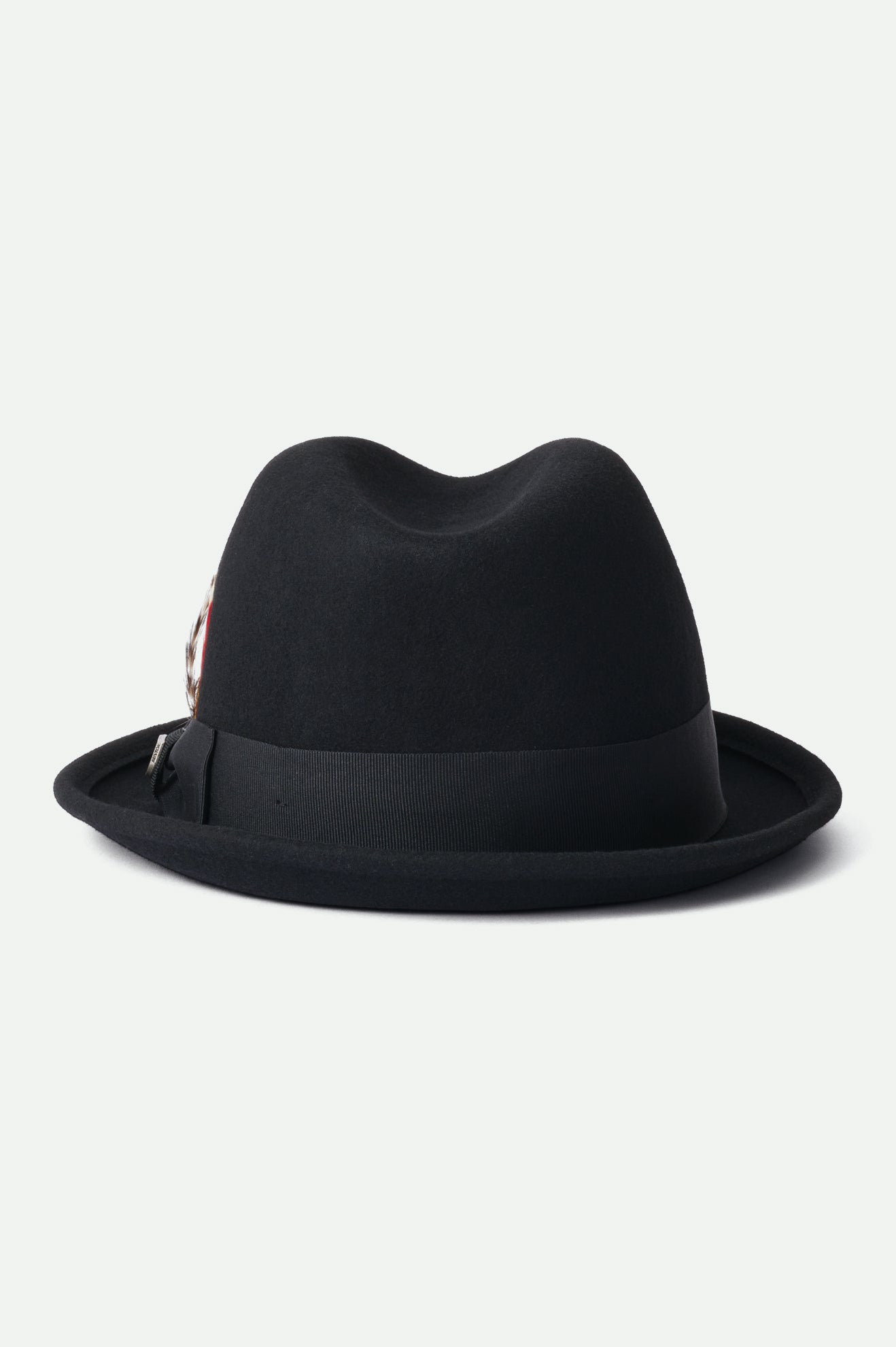 Black Men's Brixton Gain Fedoras | 235748-UKL