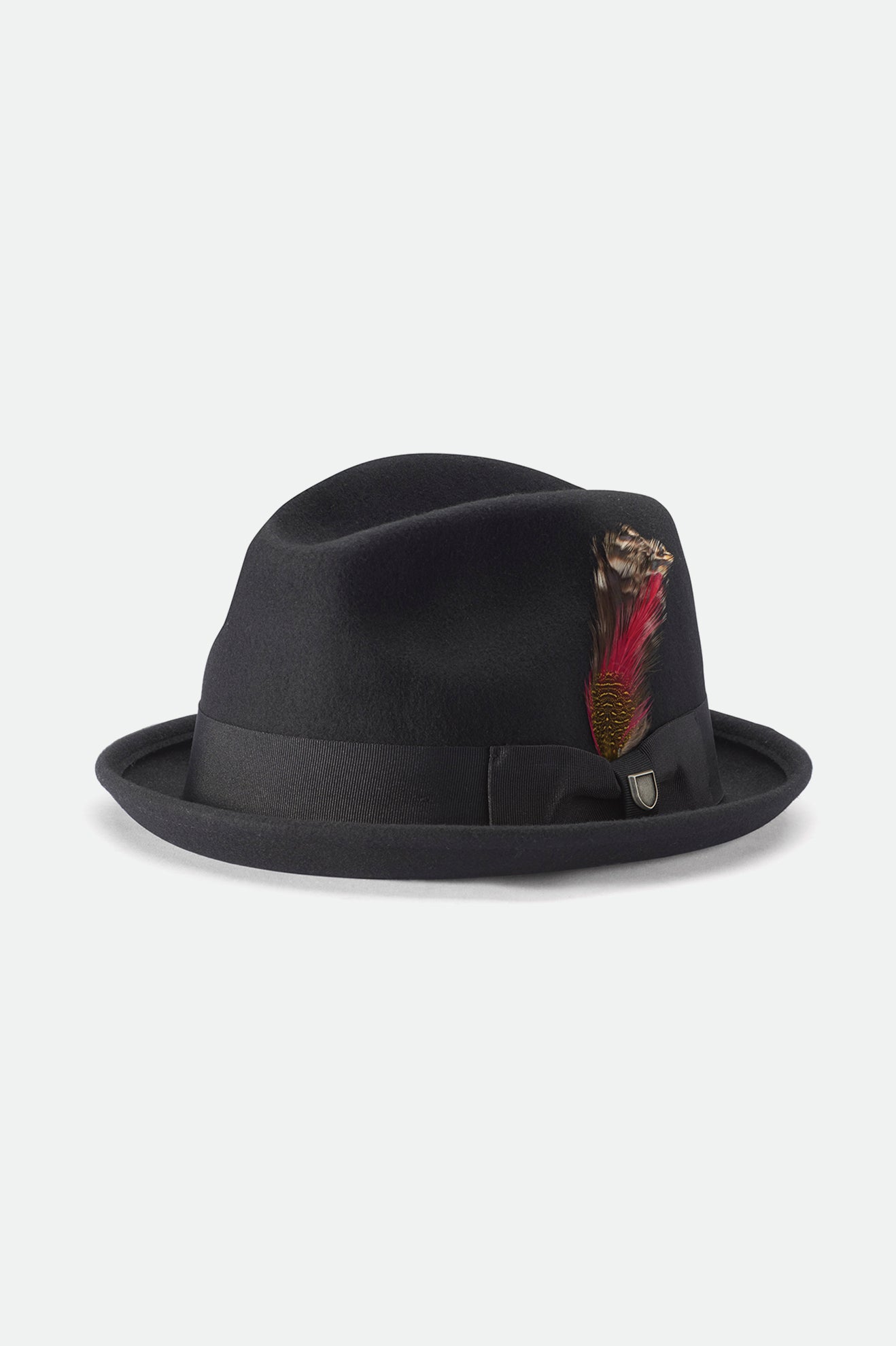 Black Men\'s Brixton Gain Fedoras | 235748-UKL