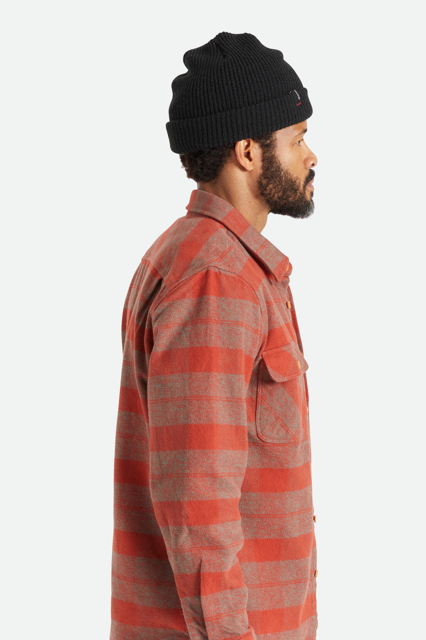 Black Men's Brixton Heist Beanie | 420631-ZCK