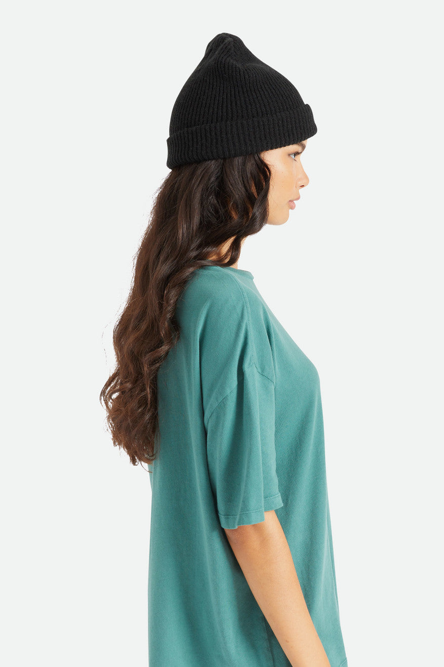 Black Men's Brixton Heist Beanie | 420631-ZCK