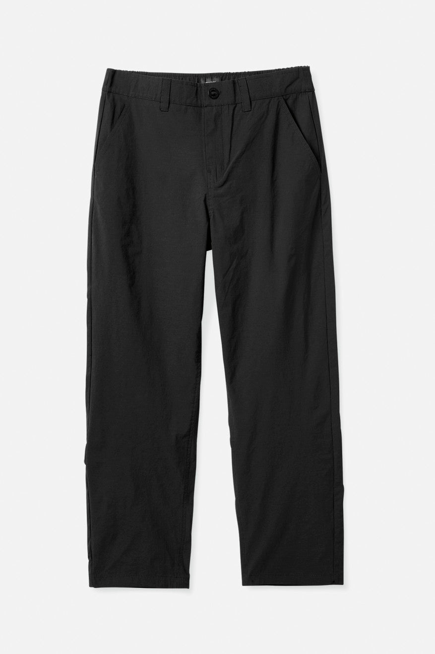 Black Men's Brixton Knox Utility Slim Pants | 680794-AFH