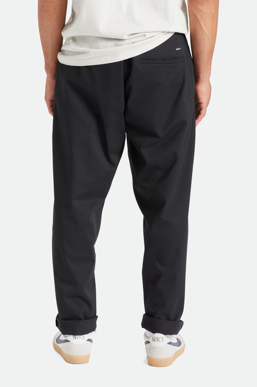 Black Men's Brixton Medina Pants | 539102-XNO