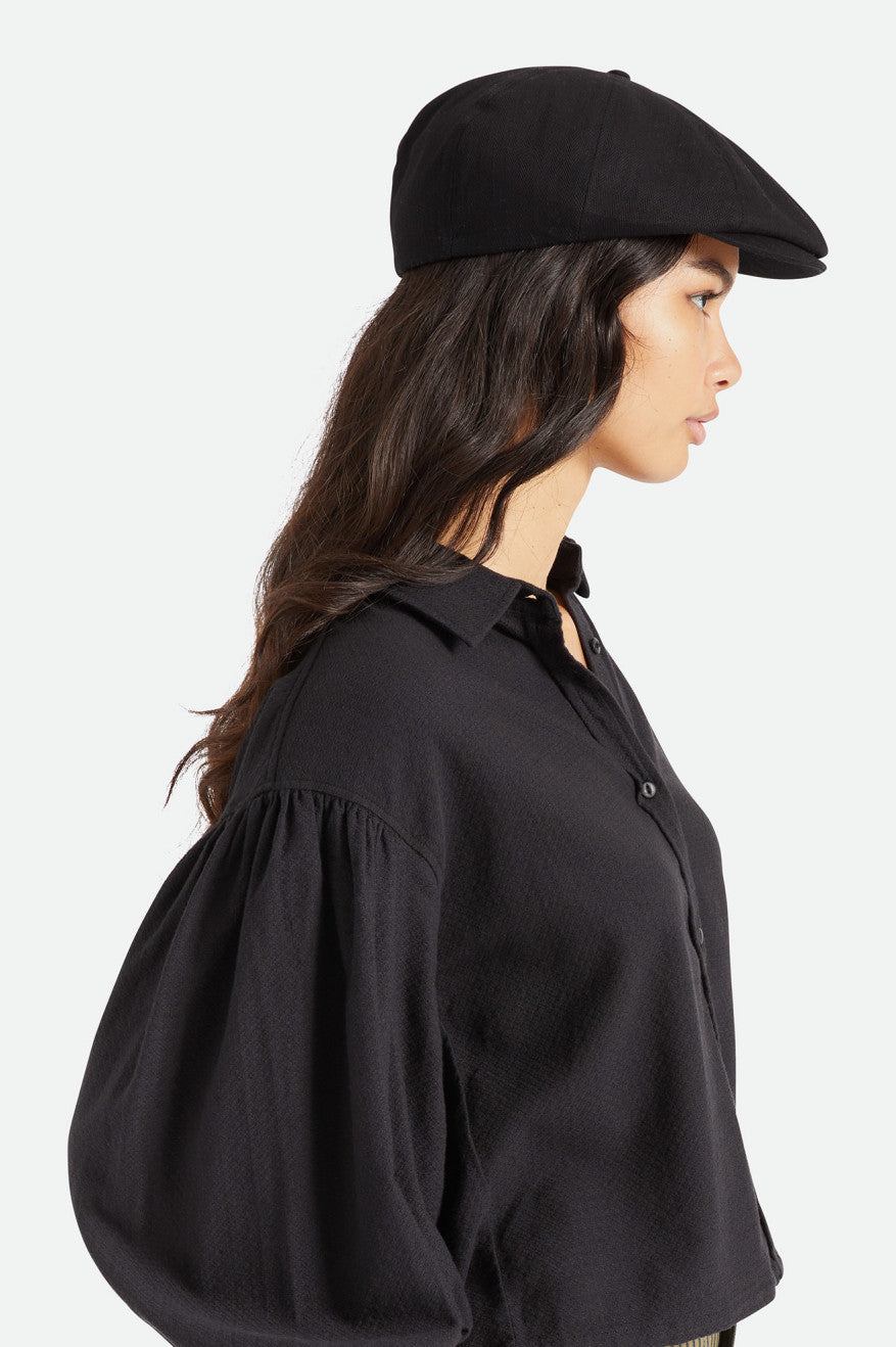 Black Women's Brixton Brood Hats | 214637-HWE