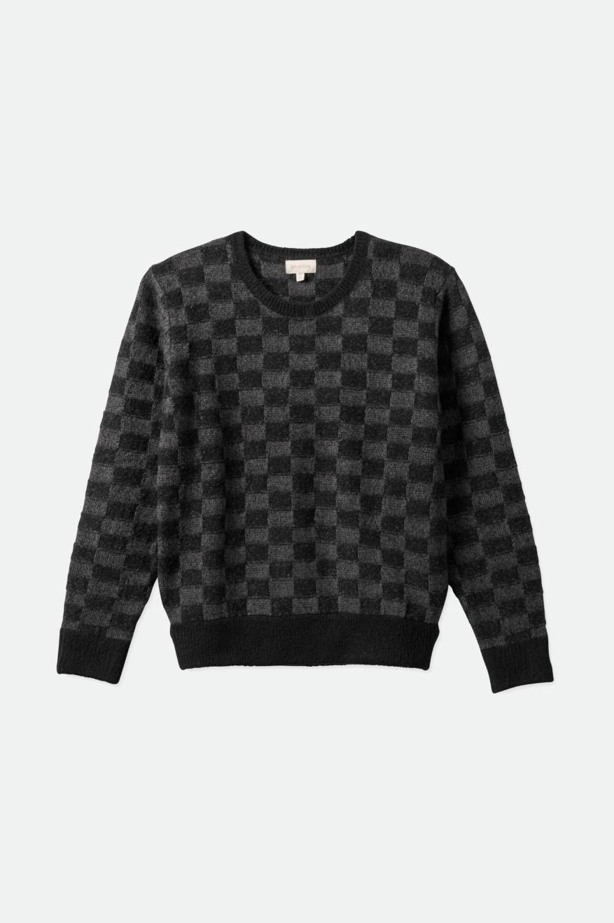 Black Women's Brixton Carmen Sweater Tops | 864901-MJS