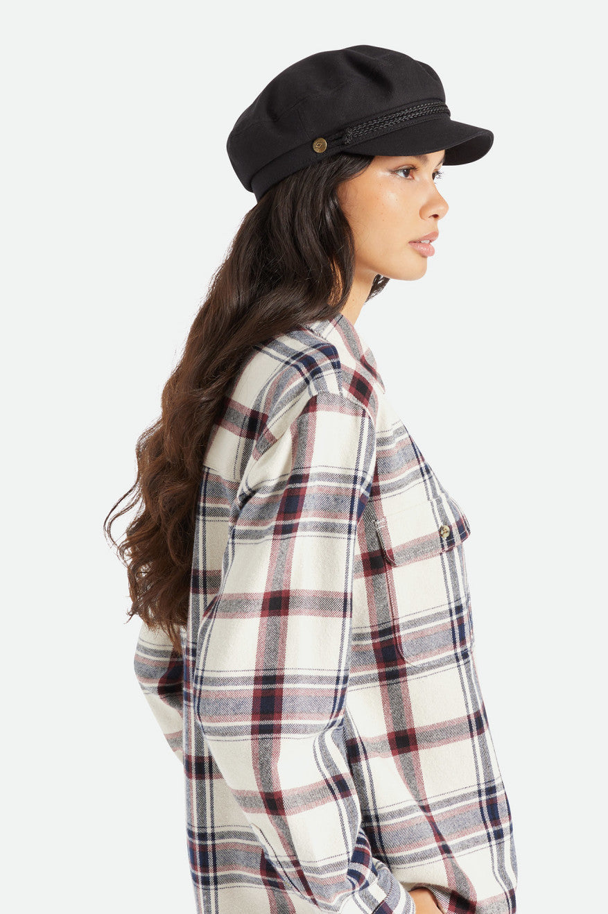 Black Women's Brixton Fiddler Hats | 768321-EPV