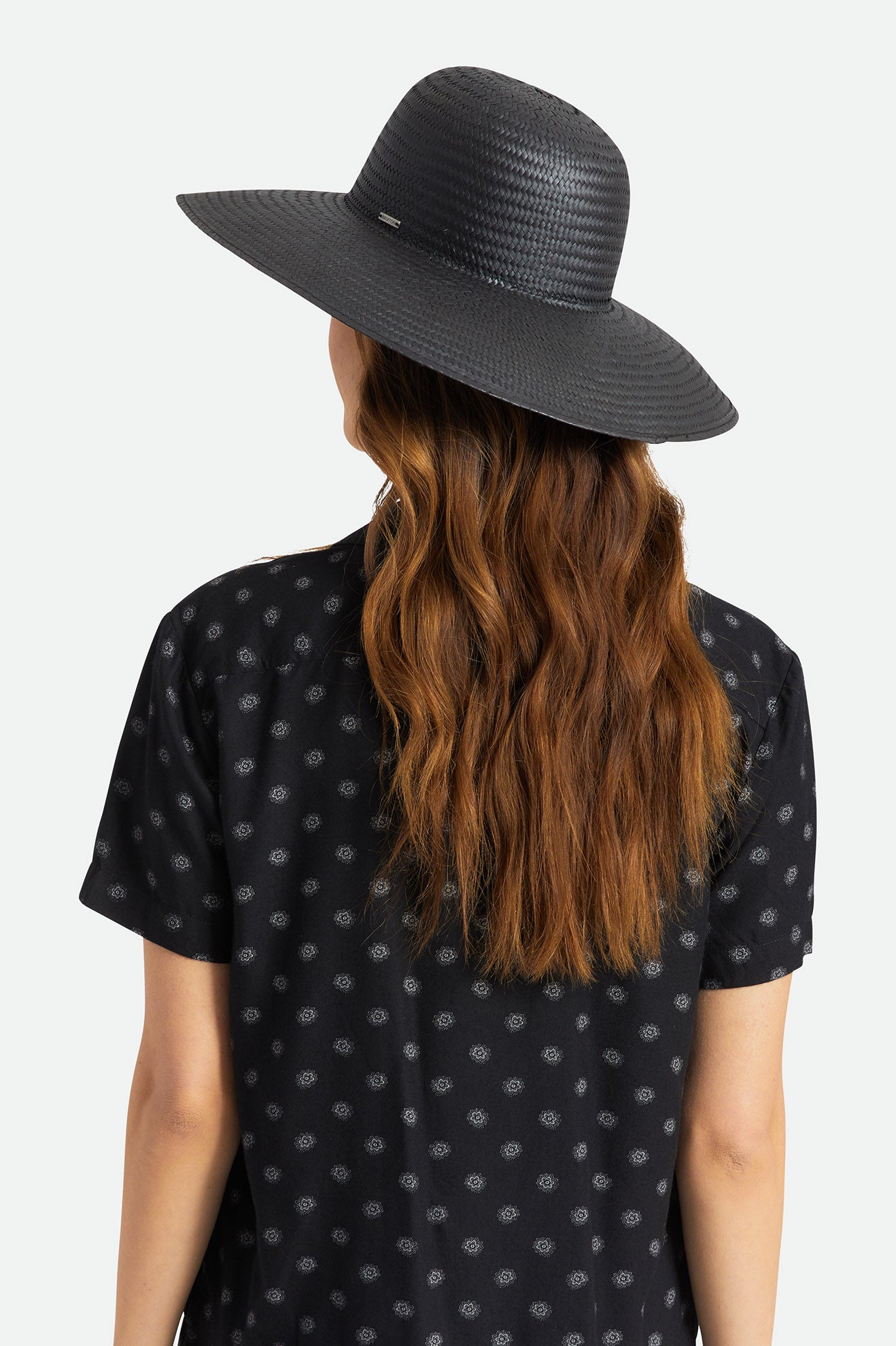 Black Women's Brixton Janae Sun Hat Hats | 524193-AEC