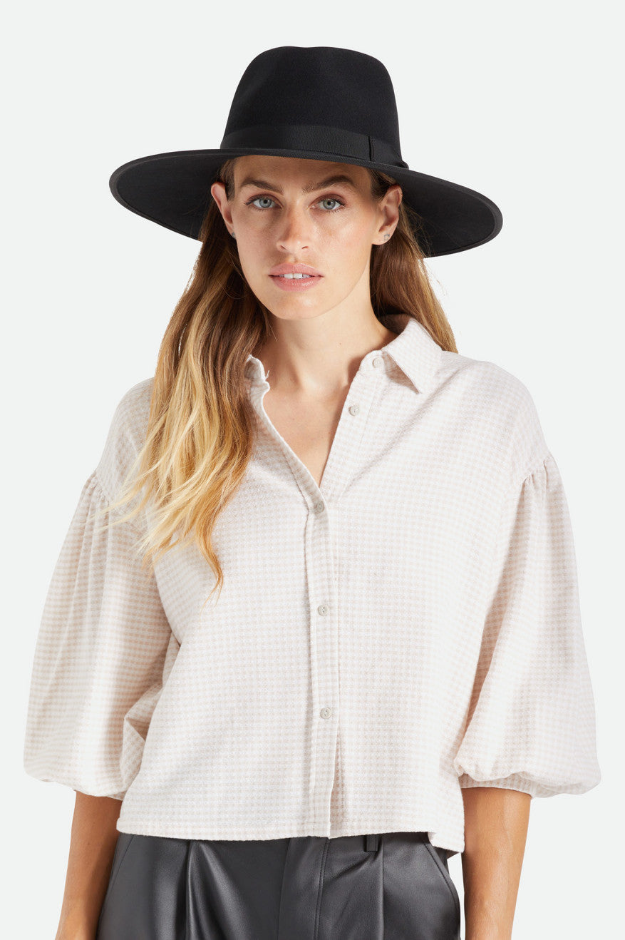 Black Women's Brixton Jo Rancher Hat Hats | 349851-KRO