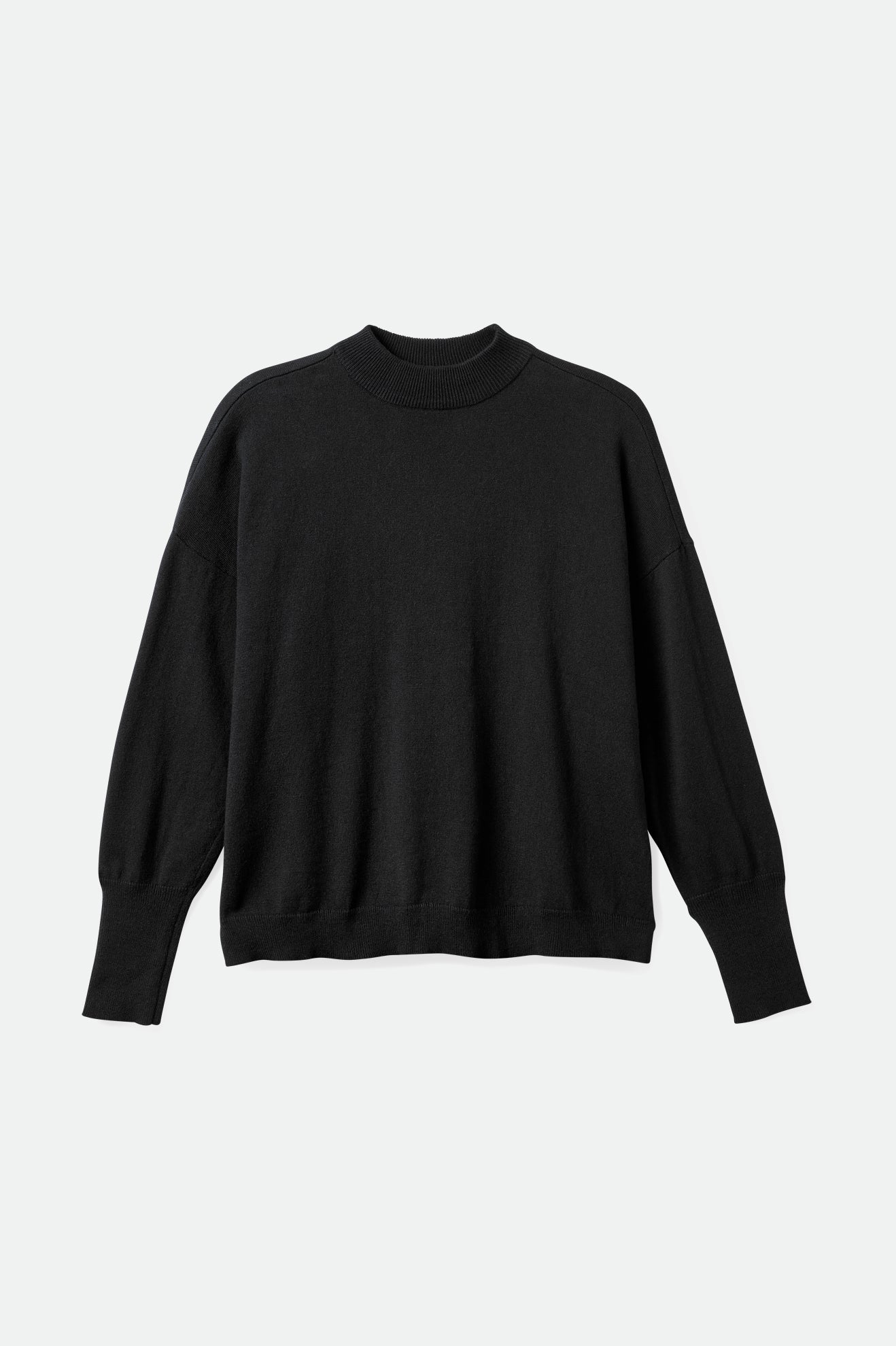 Black Women's Brixton Reserve Oversized Cashmere Sweater Tops | 368721-QBX