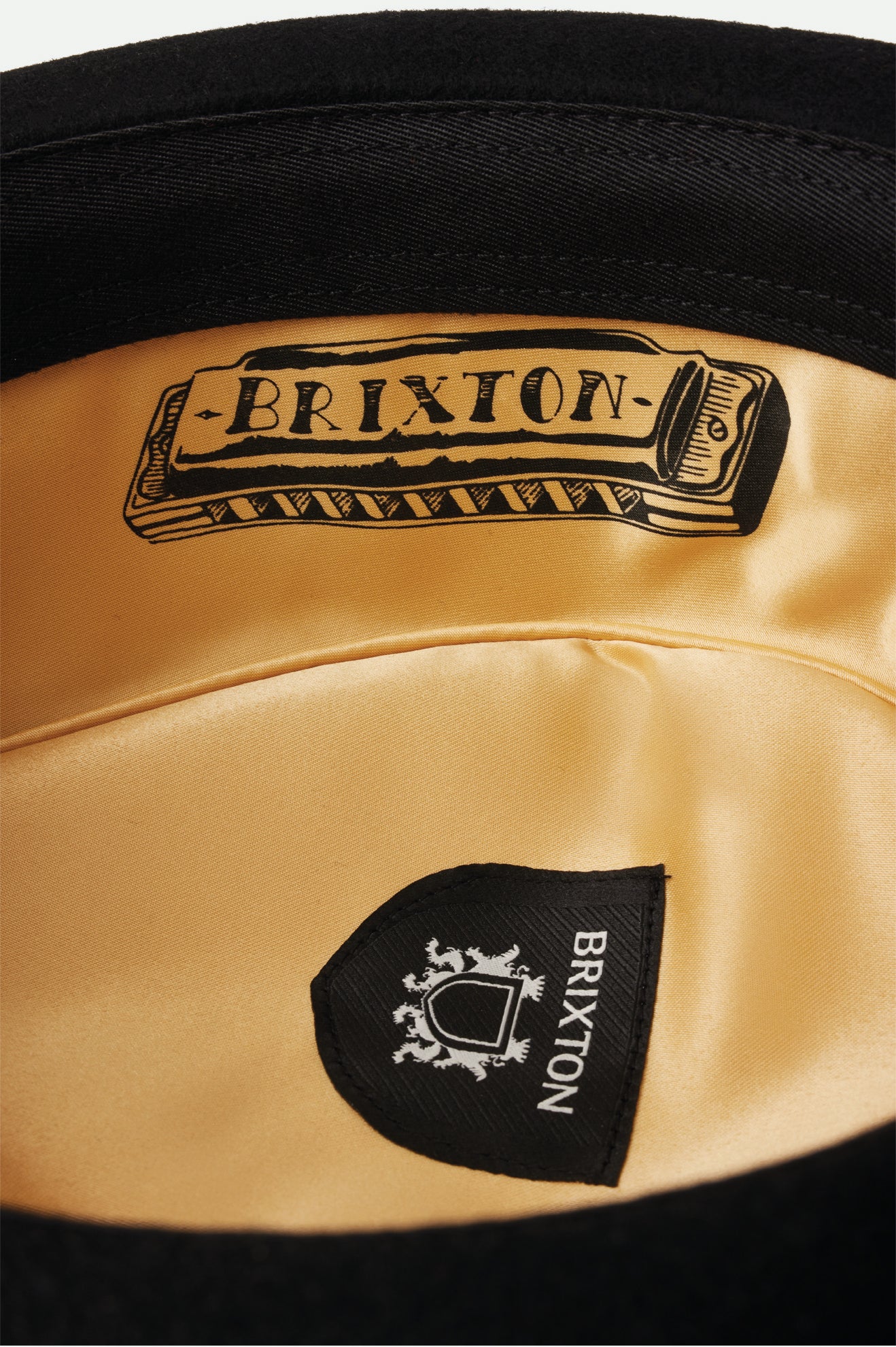 Black Women's Brixton Stout Pork Pie Hats | 063874-KAR